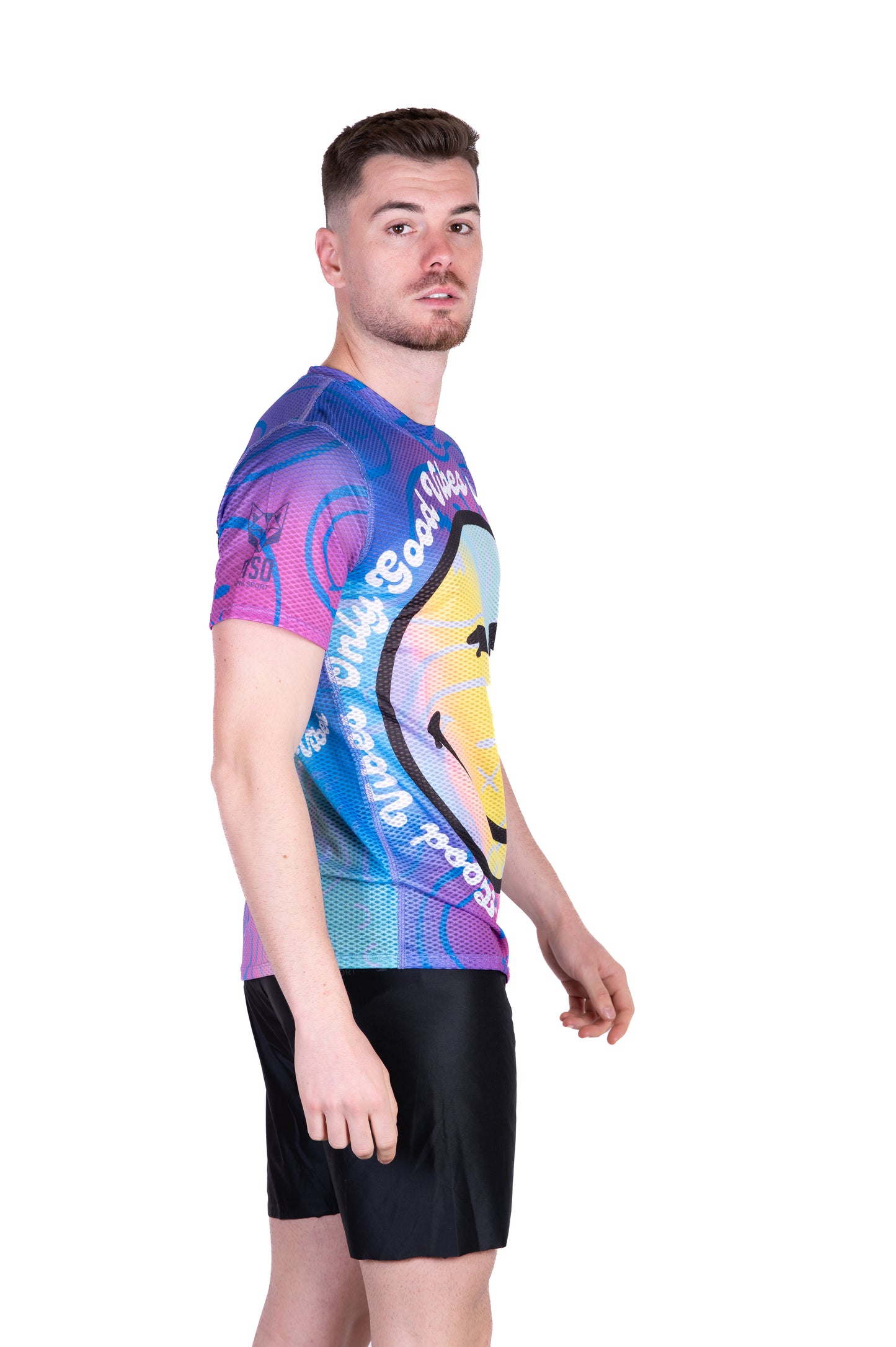 Camiseta manga corta hombre - S.W.Smiley Vibes