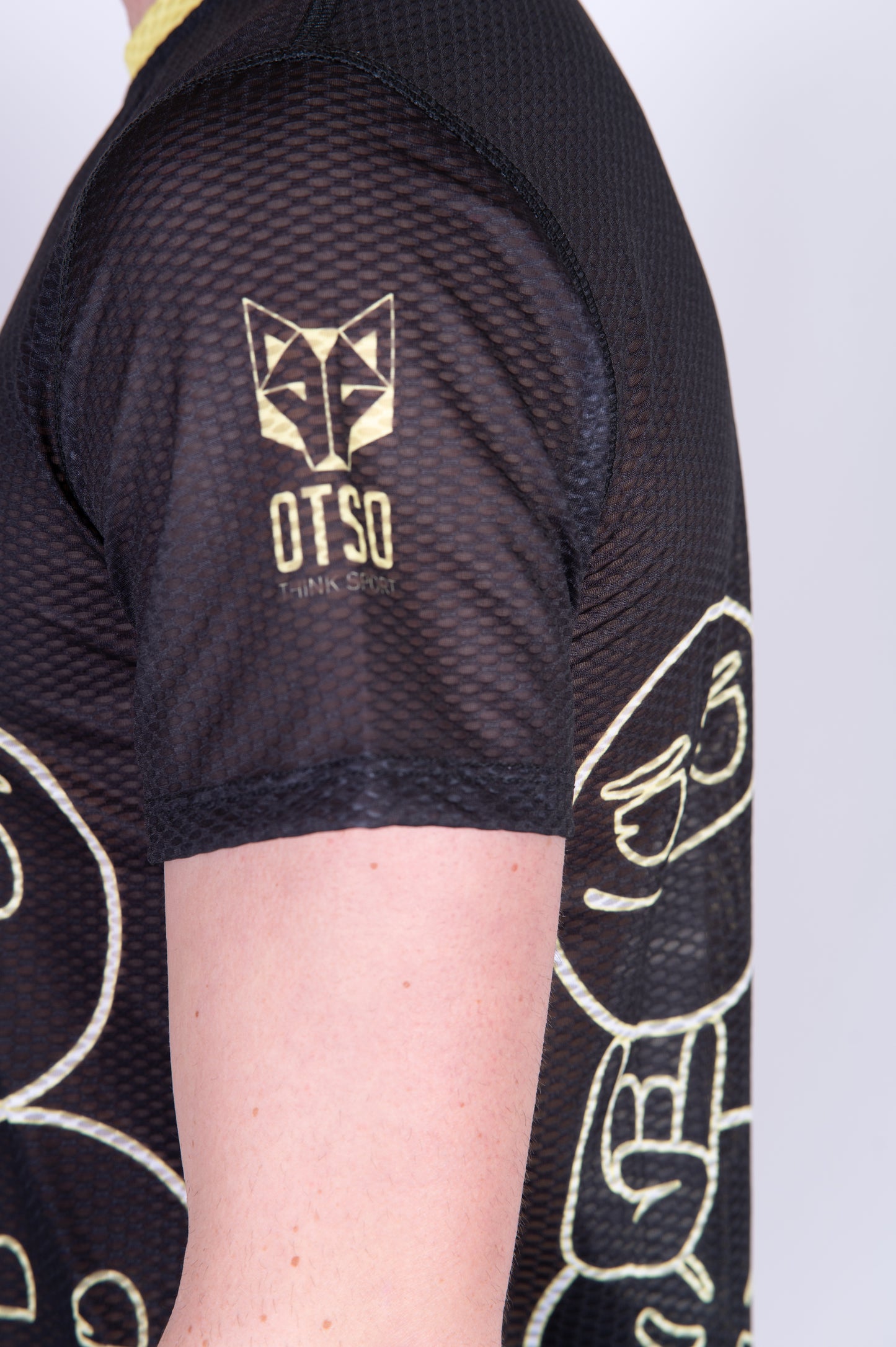 Camiseta manga curta masculina - Emoji Neon Faces