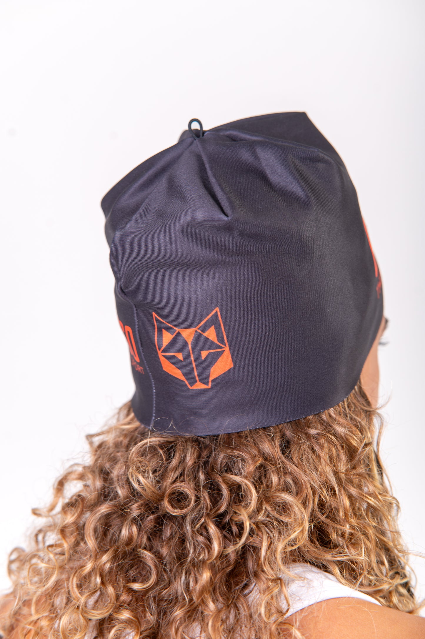 Gorro - Preto & Laranja Fluorescente
