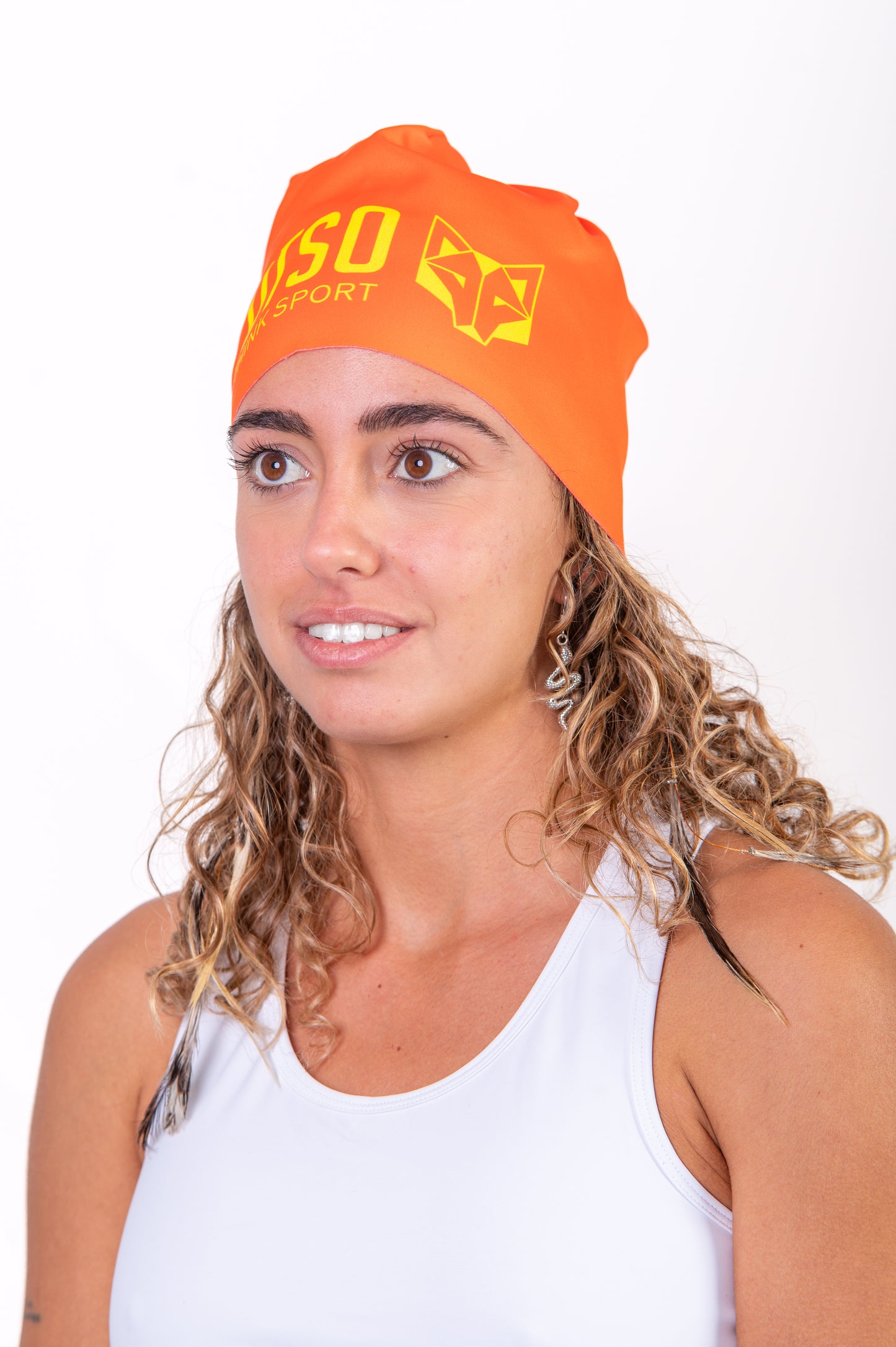 Bonnet - Fluo Orange & Fluo Yellow