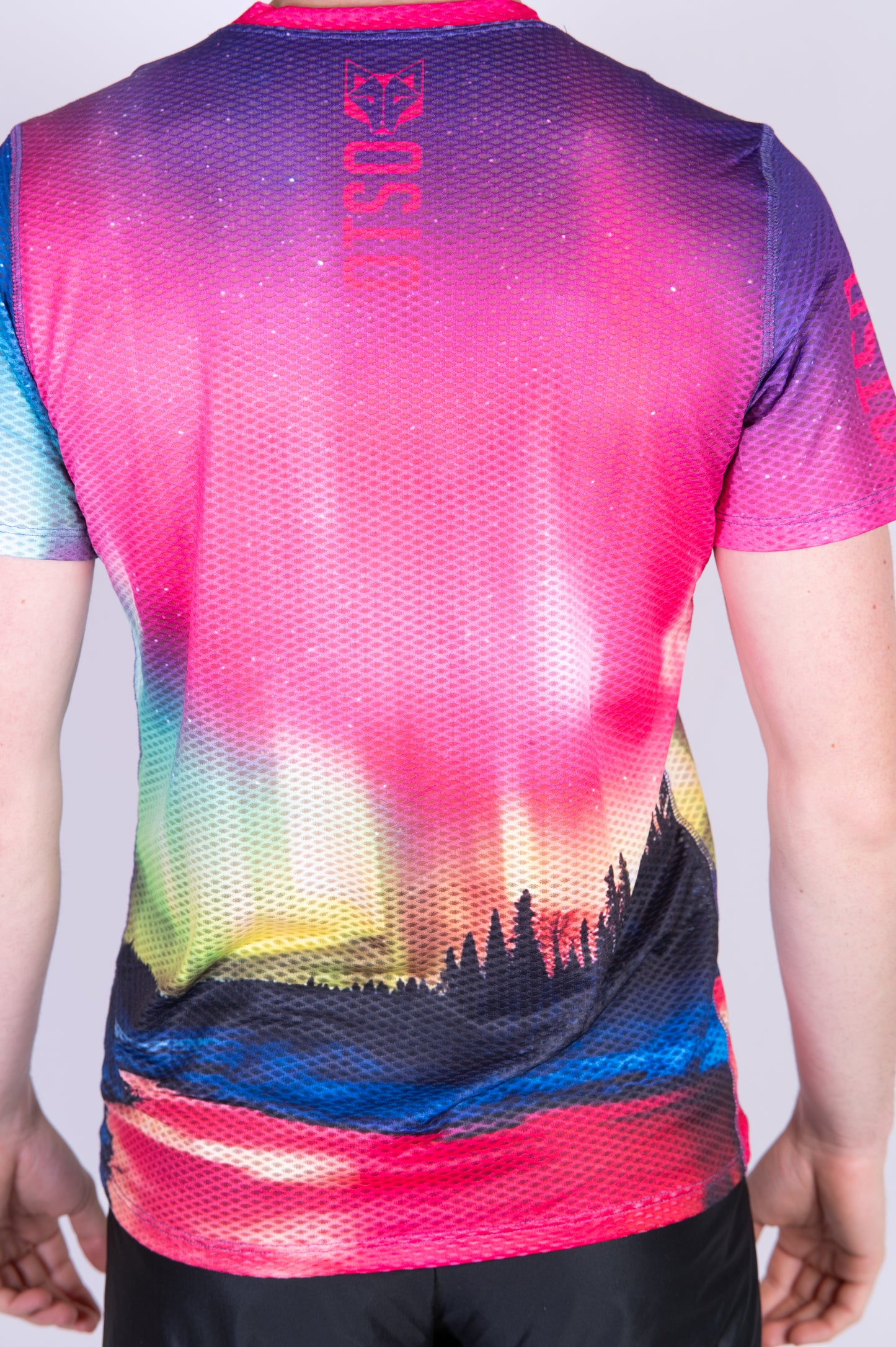 T-shirt a maniche corte da uomo - Auroras Boreales