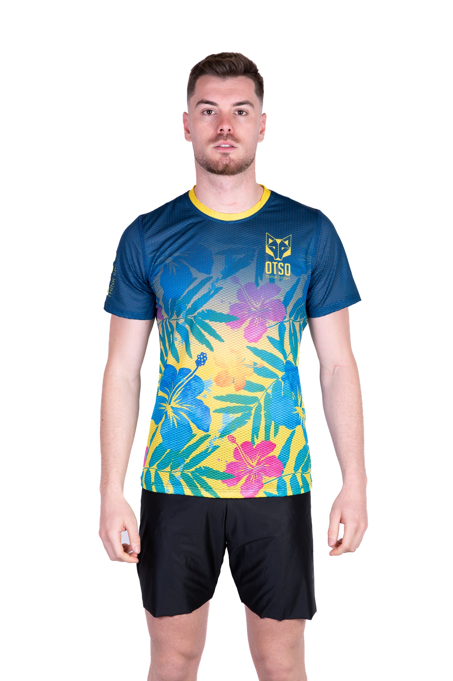 Magliette manica corta uomo - Floral Blue