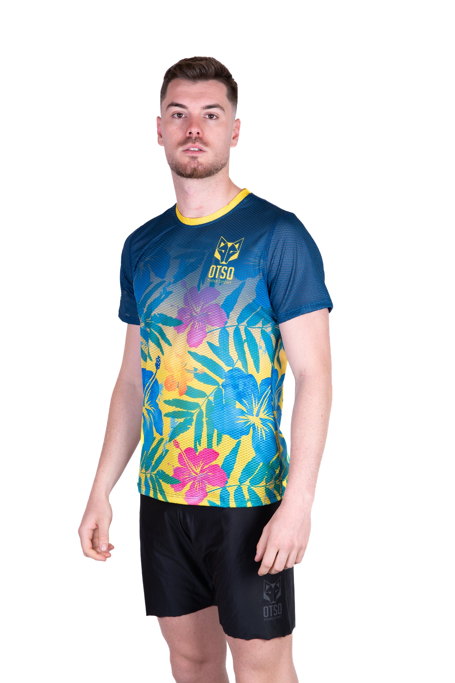Magliette manica corta uomo - Floral Blue