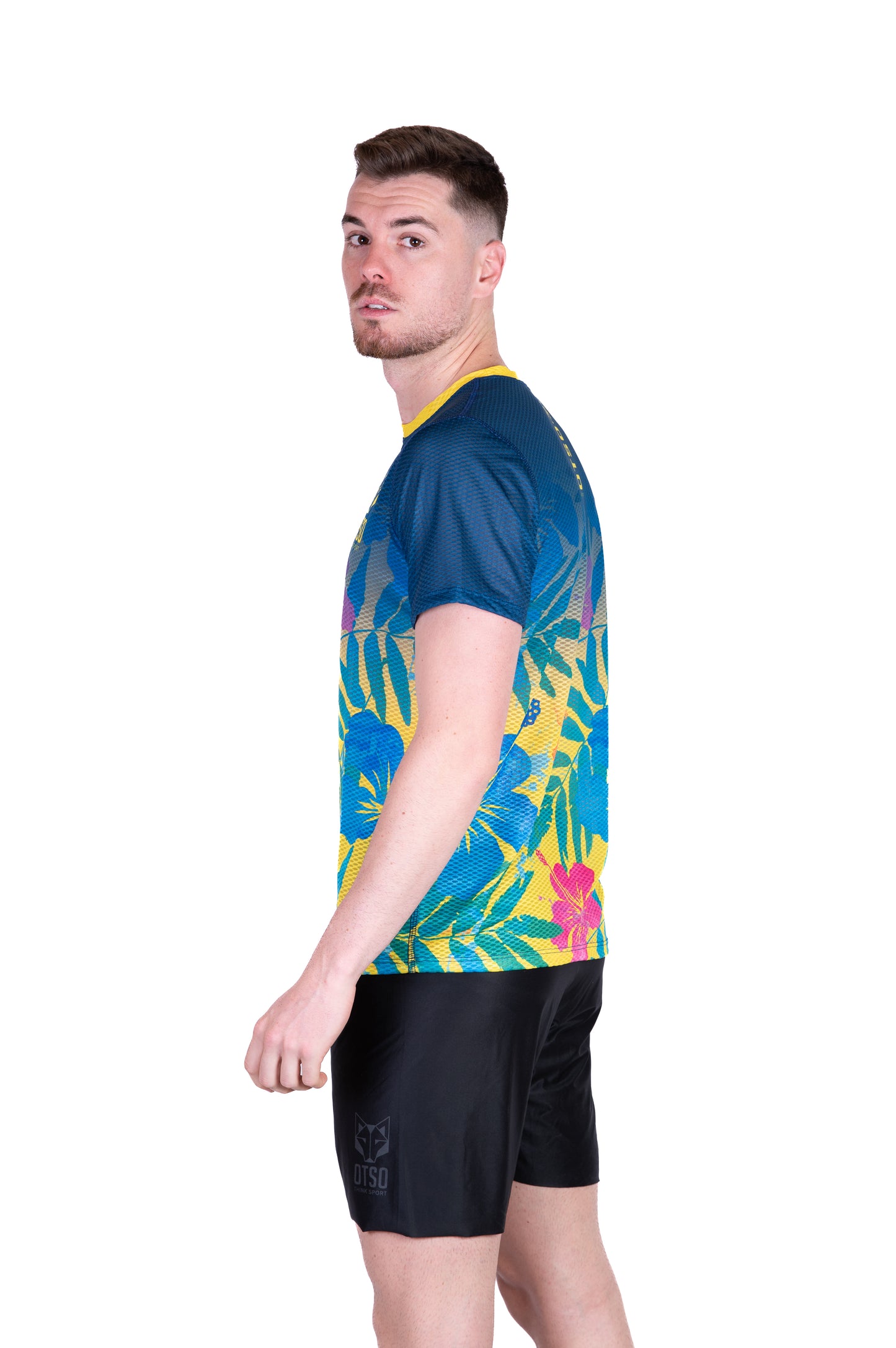 Magliette manica corta uomo - Floral Blue