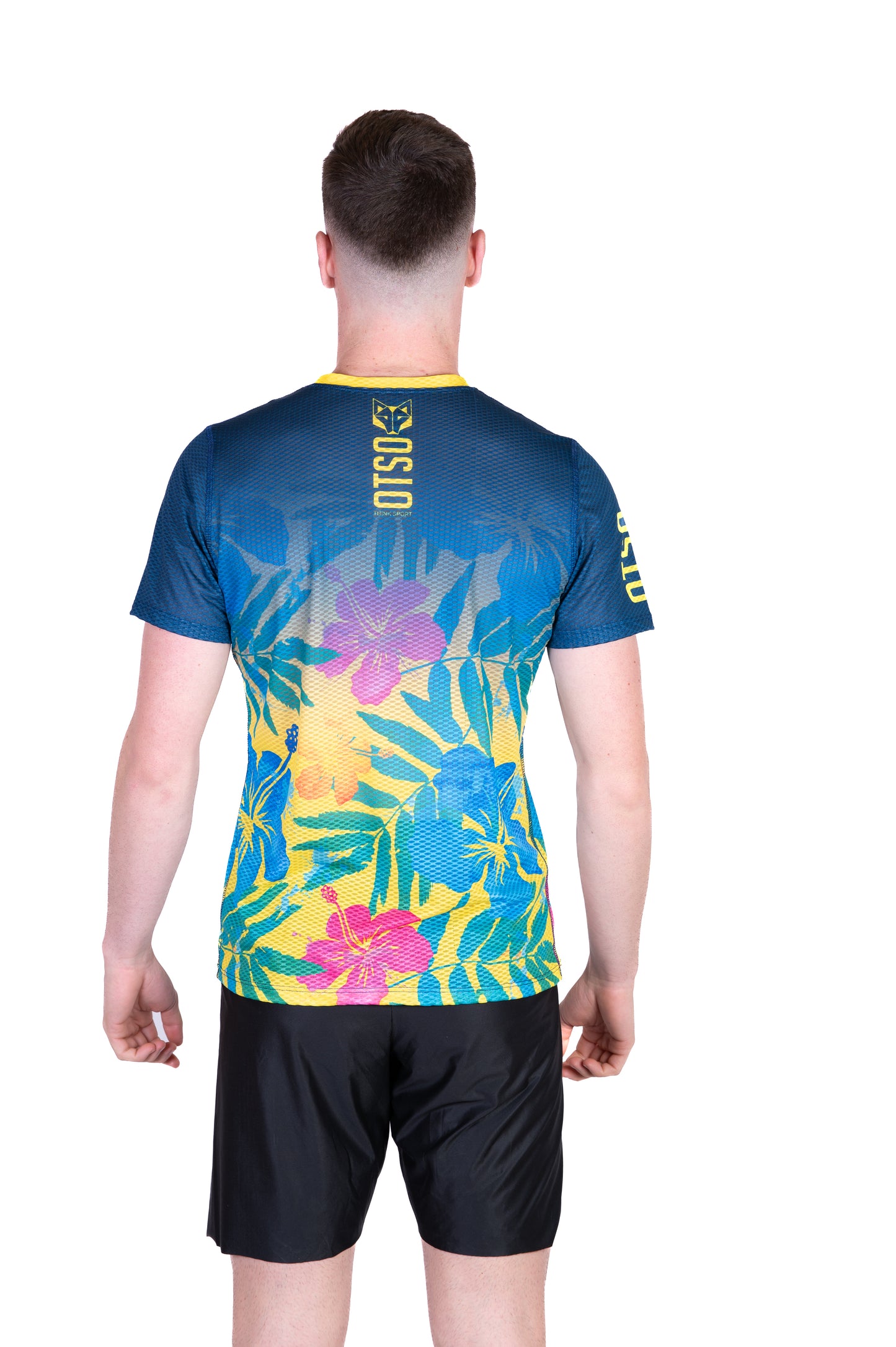 Magliette manica corta uomo - Floral Blue