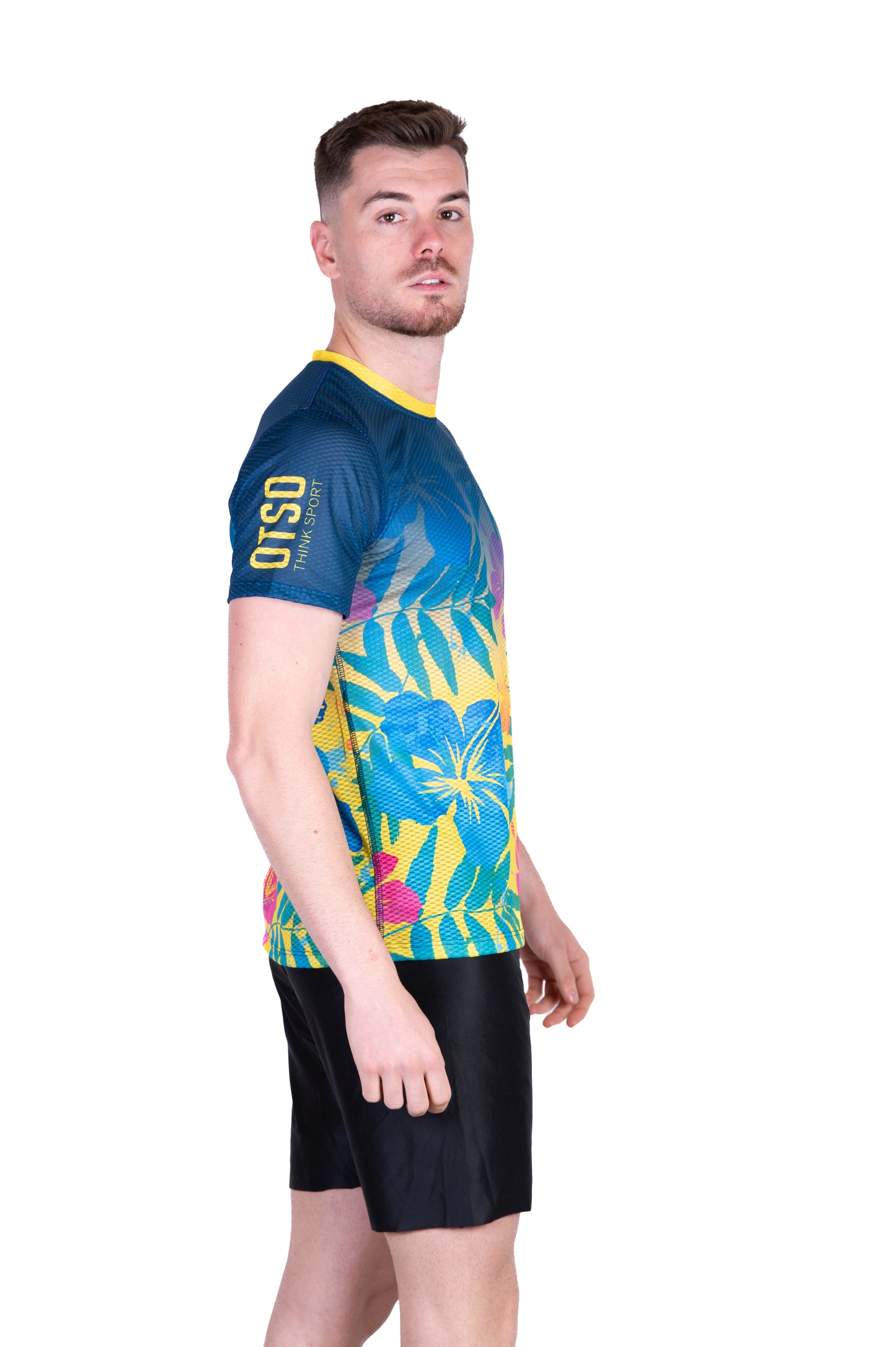 Magliette manica corta uomo - Floral Blue