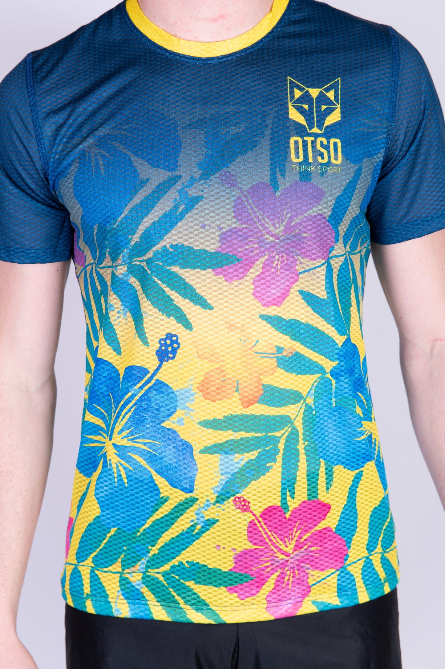 Magliette manica corta uomo - Floral Blue