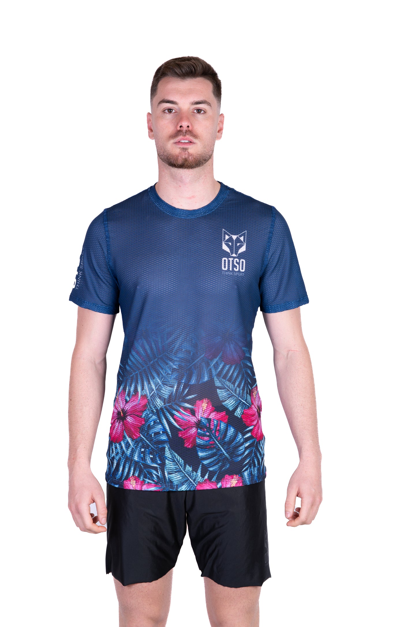 Camiseta manga corta hombre - Tropical Dark