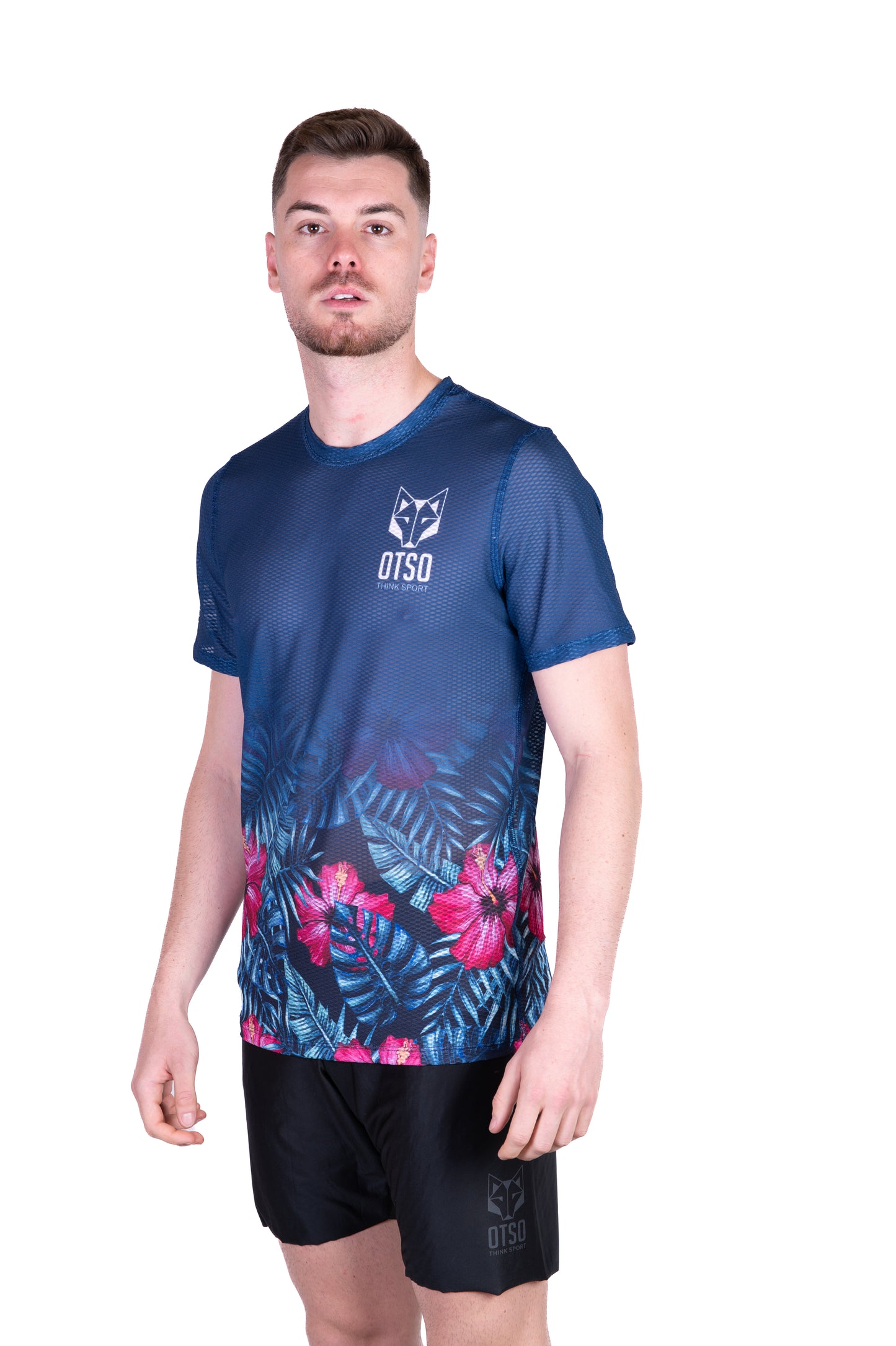 Camiseta manga corta hombre - Tropical Dark