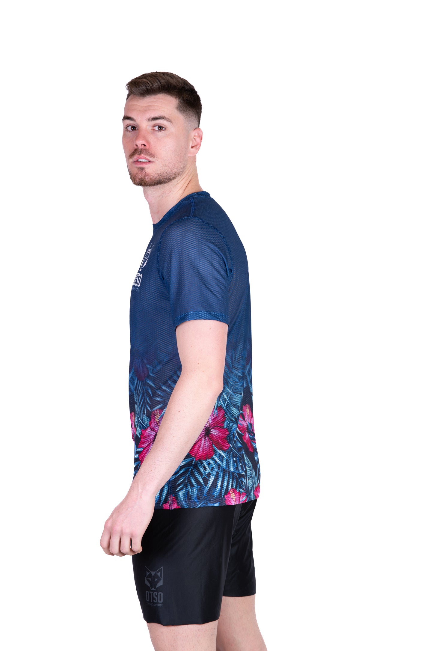 Camiseta manga corta hombre - Tropical Dark