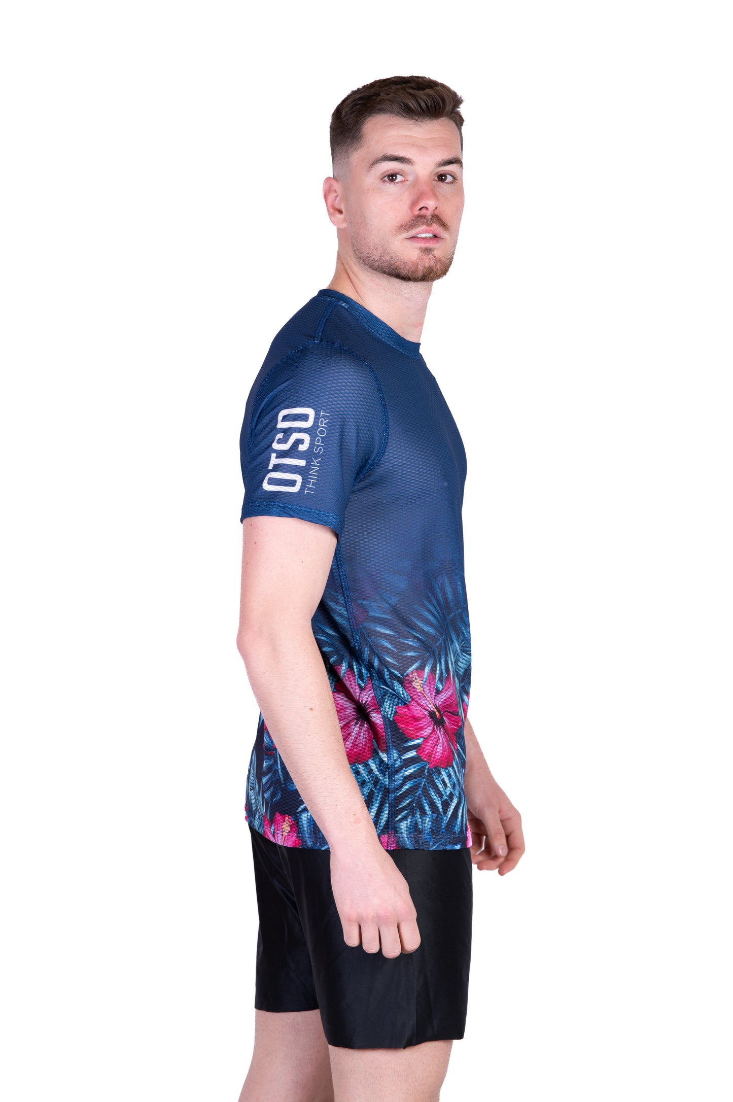 Camiseta manga corta hombre - Tropical Dark