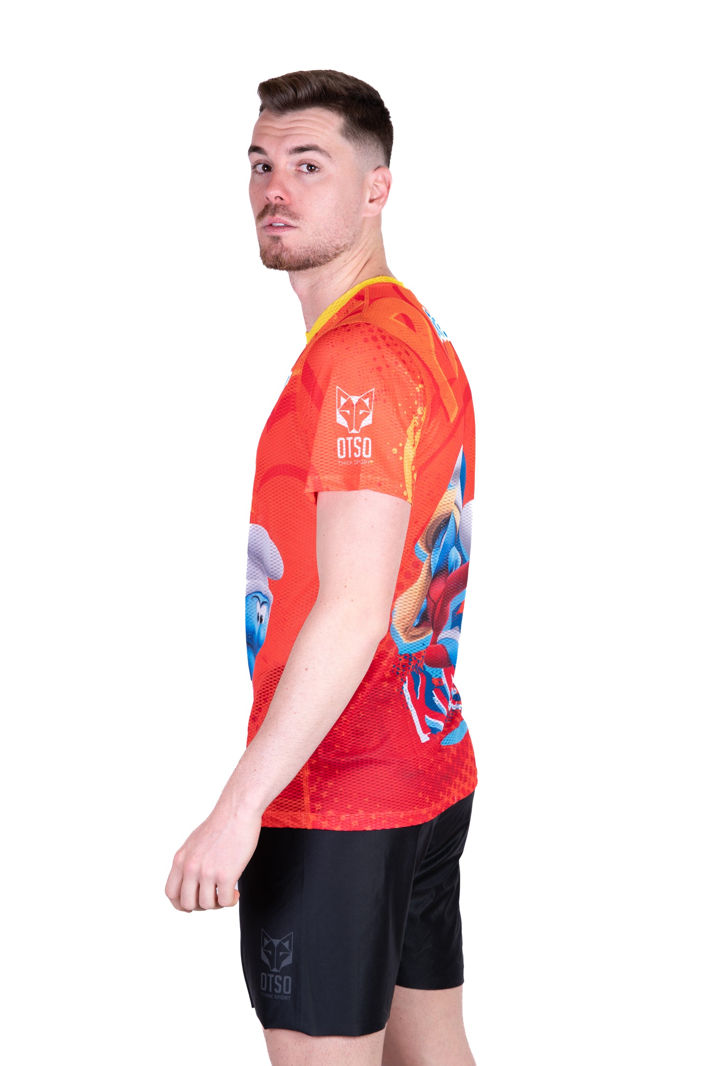 Camiseta manga corta hombre - Strong as a Smurf