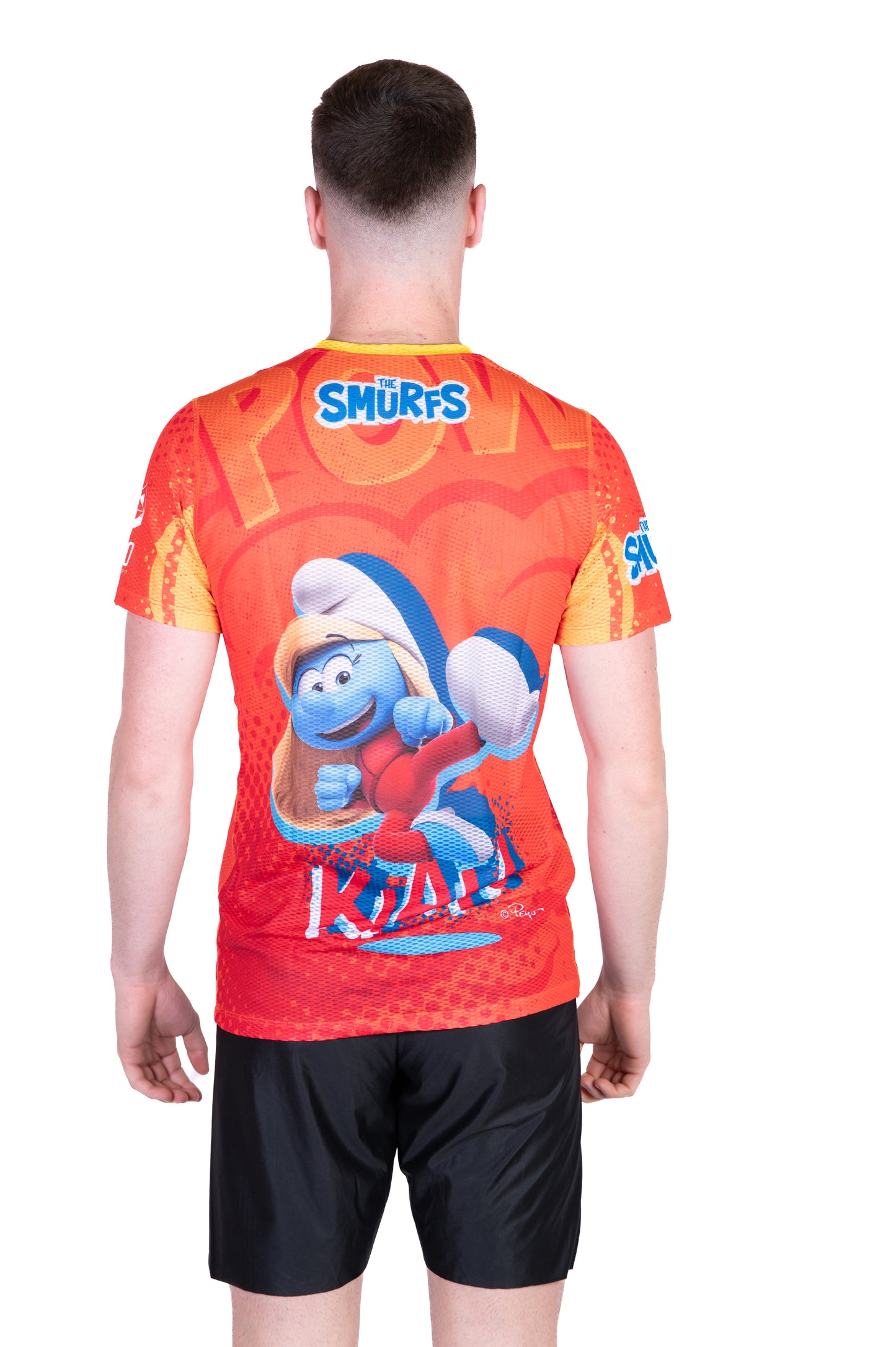 Camiseta manga corta hombre - Strong as a Smurf