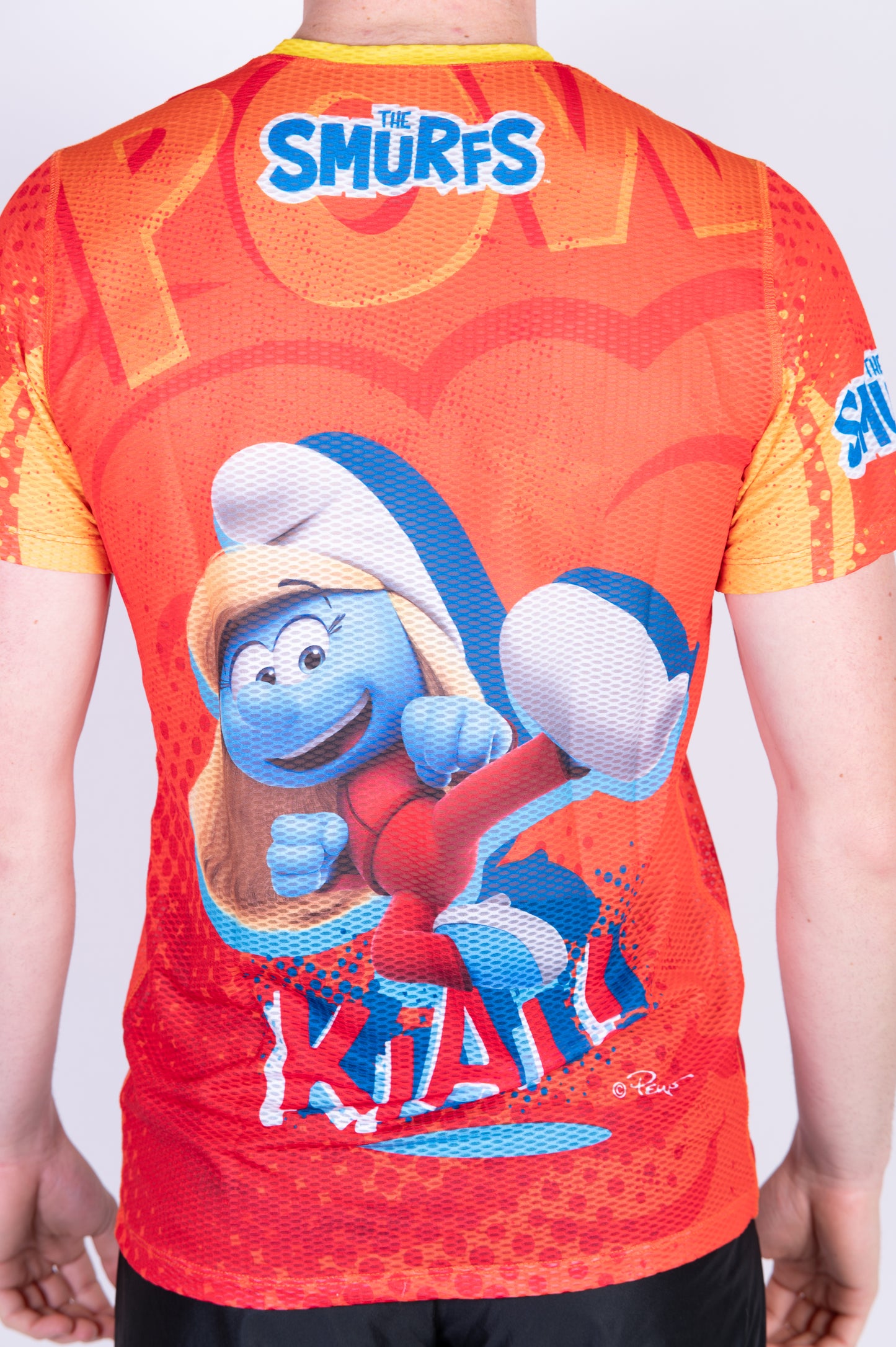 Camiseta manga corta hombre - Strong as a Smurf