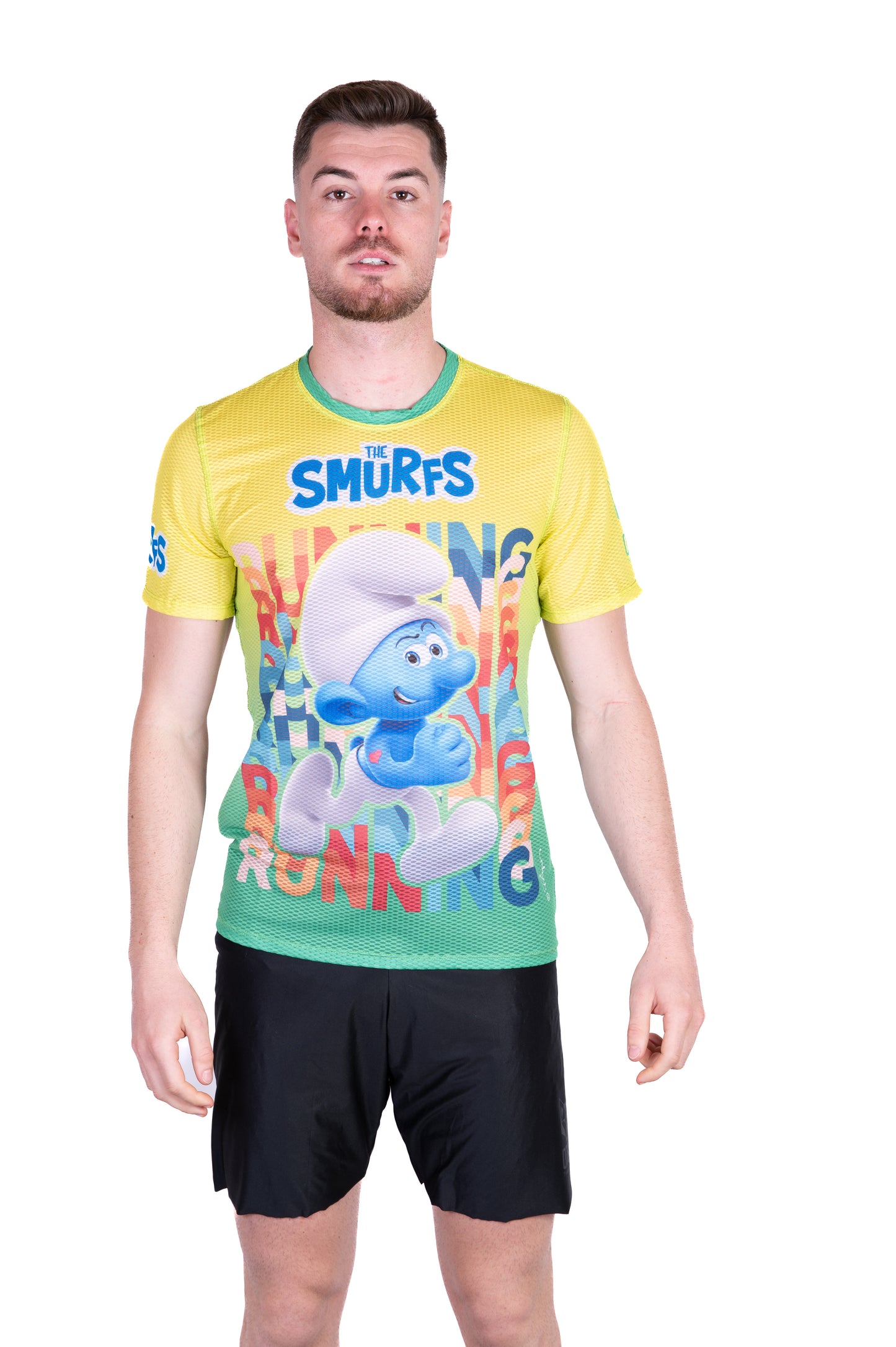 Samarreta màniga curta home - Smurf Running