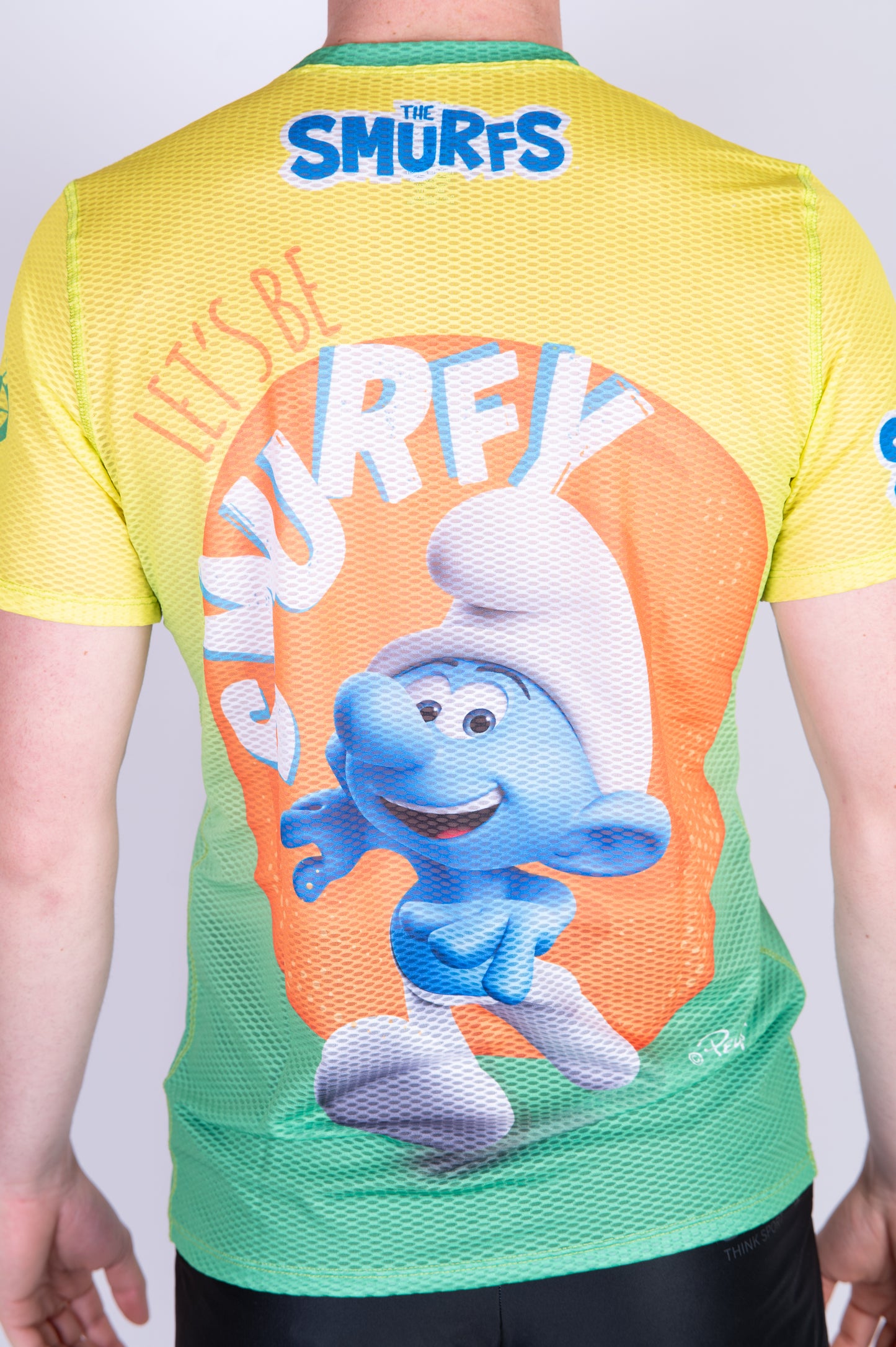 Samarreta màniga curta home - Smurf Running