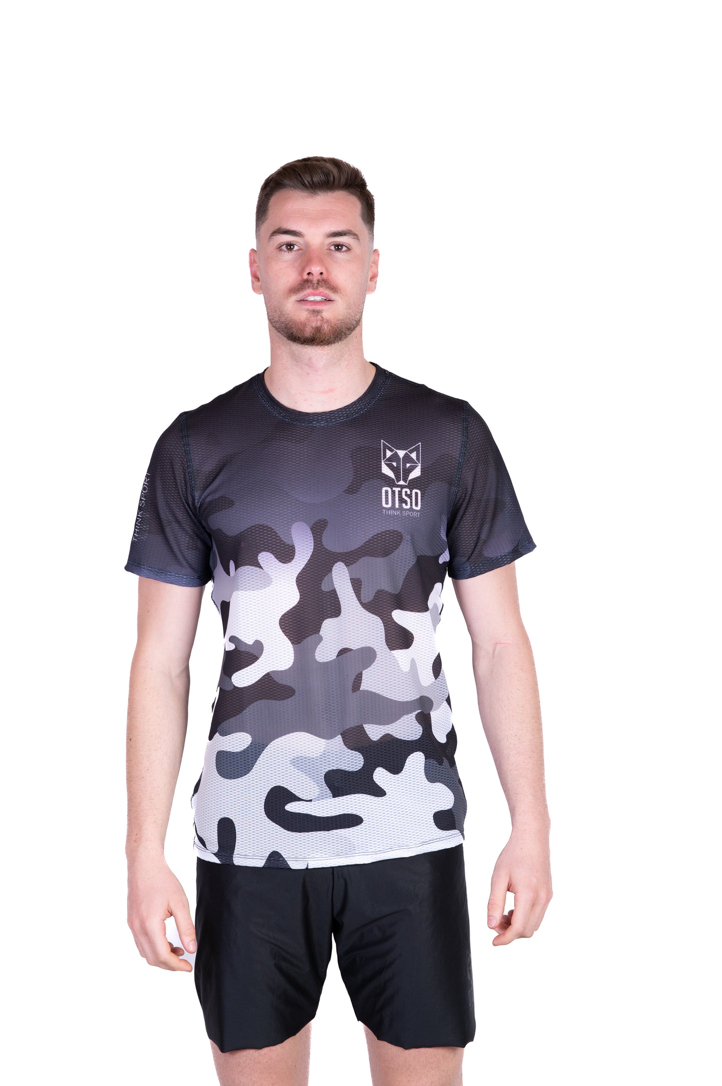 Samarreta màniga curta home - Camo Grey