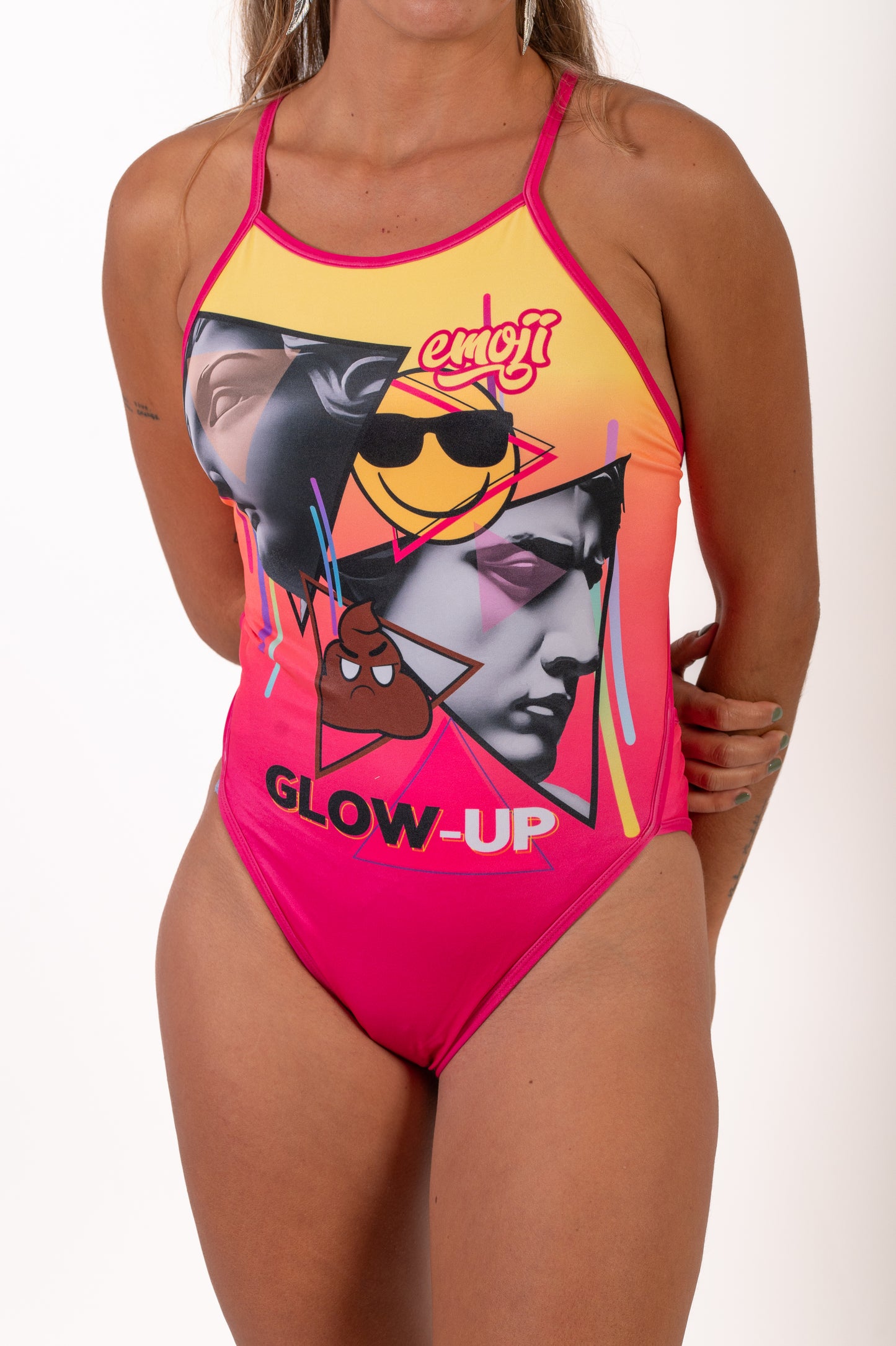 Women's Swimsuit - Emoji Glow-Up (Outlet)