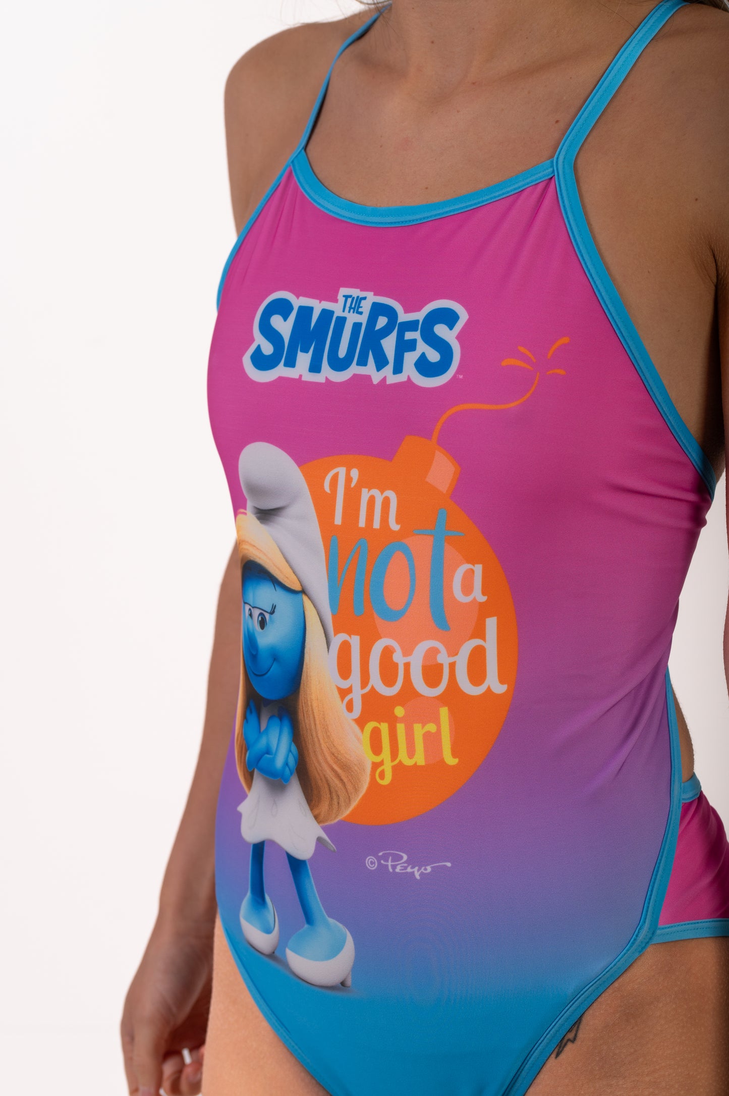 Women's Swimsuit - Smurfs Have Fun