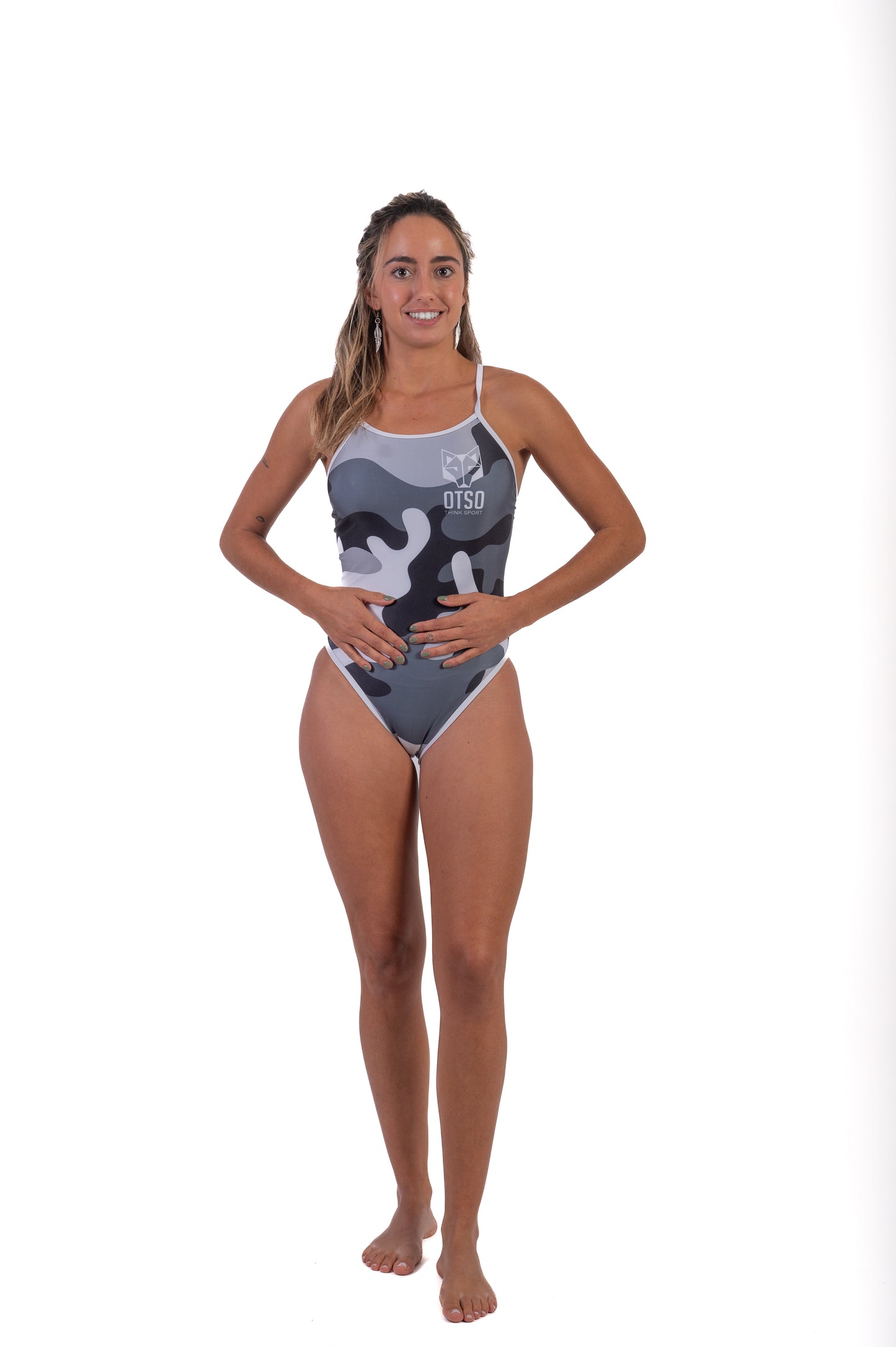 Costume da bagno donna - Camo Grey