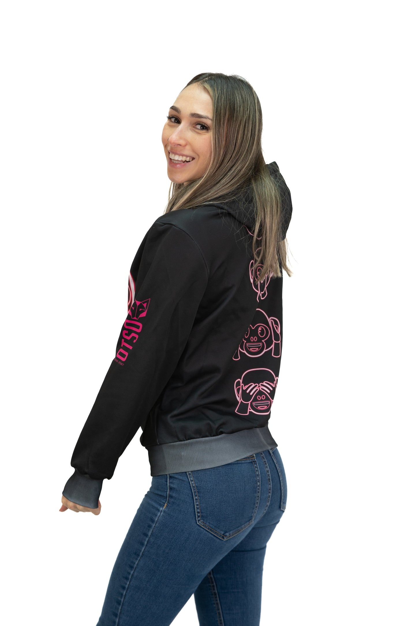Sudadera - Emoji Monkey Neon