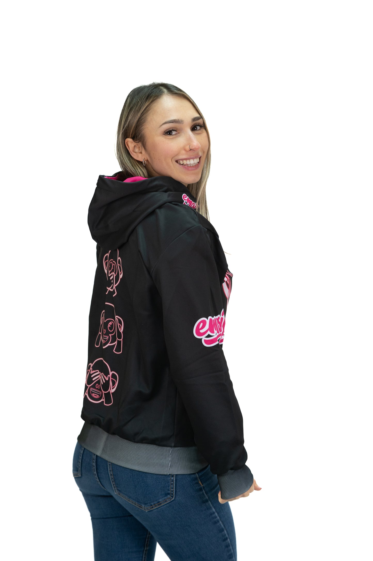 Sudadera - Emoji Monkey Neon