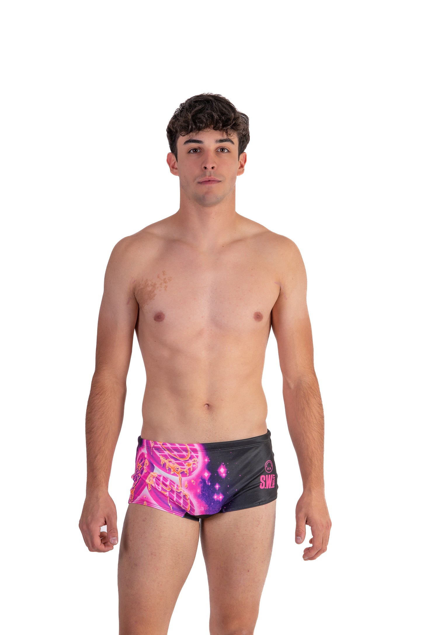 Maillot de bain short homme - S.W.Smiley Concrete Canvas Toaster