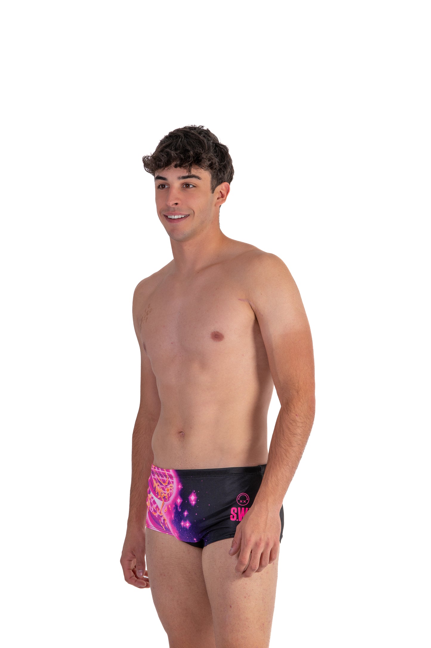 Maillot de bain short homme - S.W.Smiley Concrete Canvas Toaster