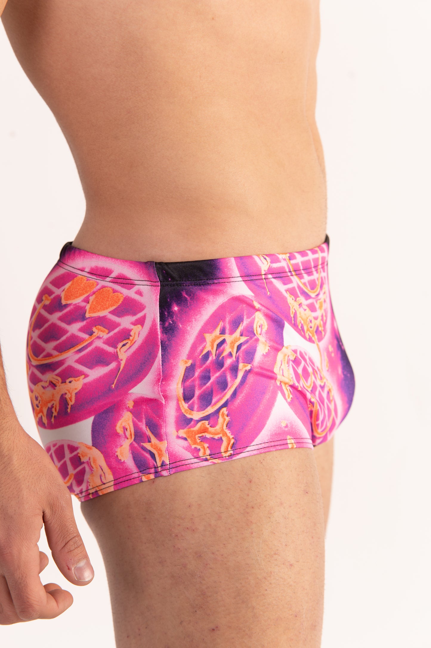 Maillot de bain short homme - S.W.Smiley Concrete Canvas Toaster