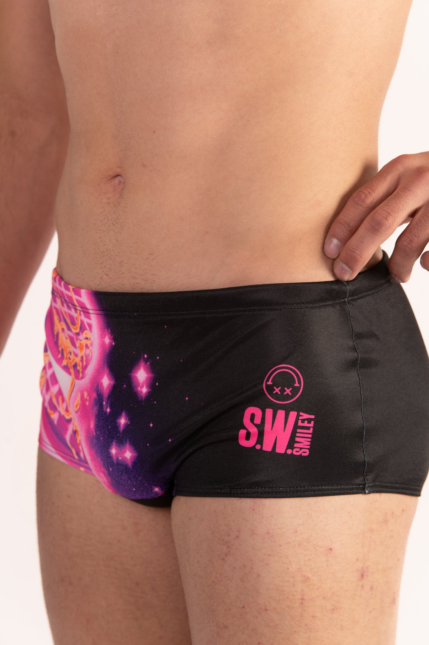 Maillot de bain short homme - S.W.Smiley Concrete Canvas Toaster