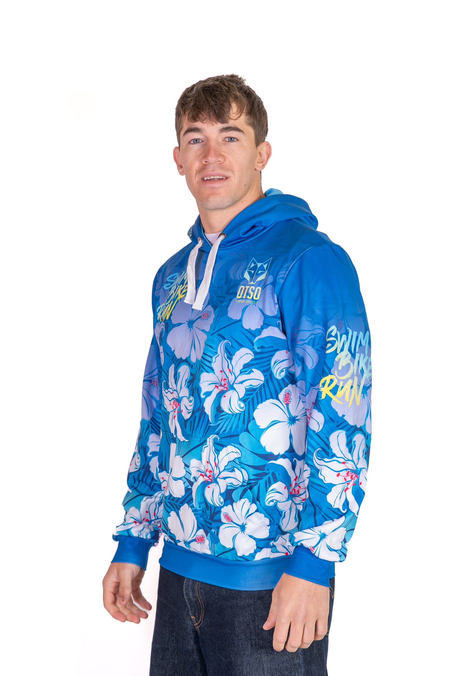 Felpa - Swim Bike Run Flower