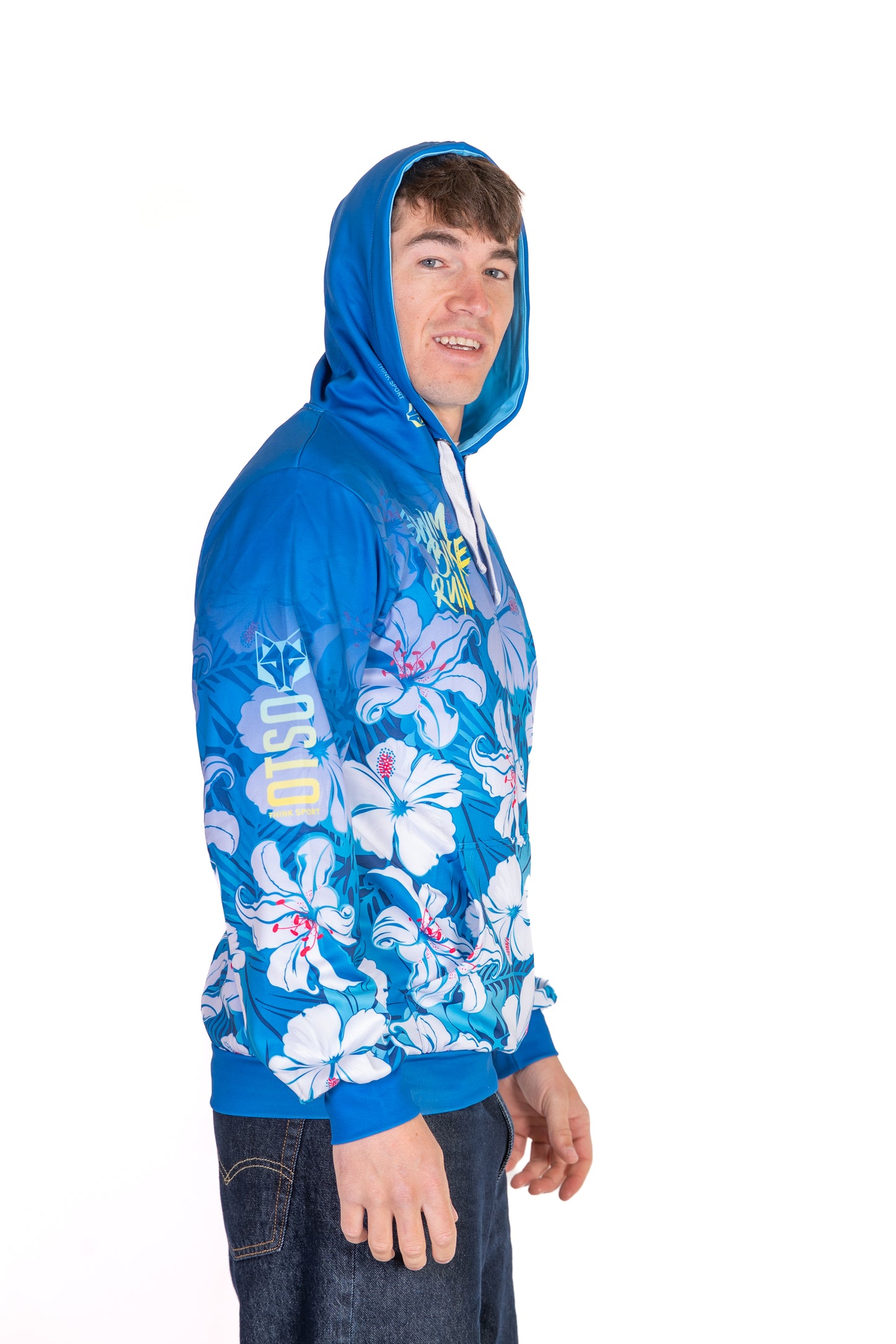 Felpa - Swim Bike Run Flower