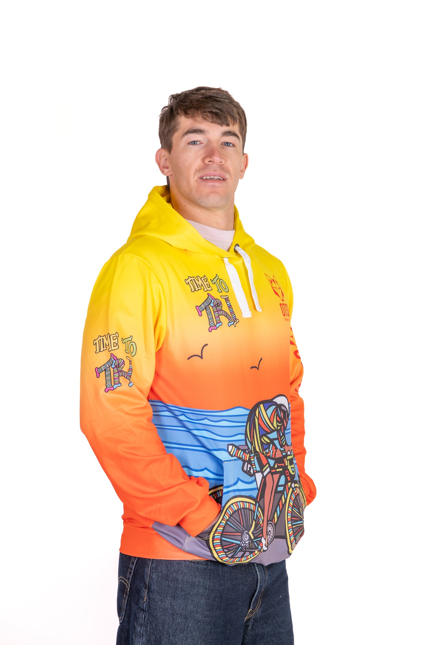 Sudadera - Time to tri Man Bike