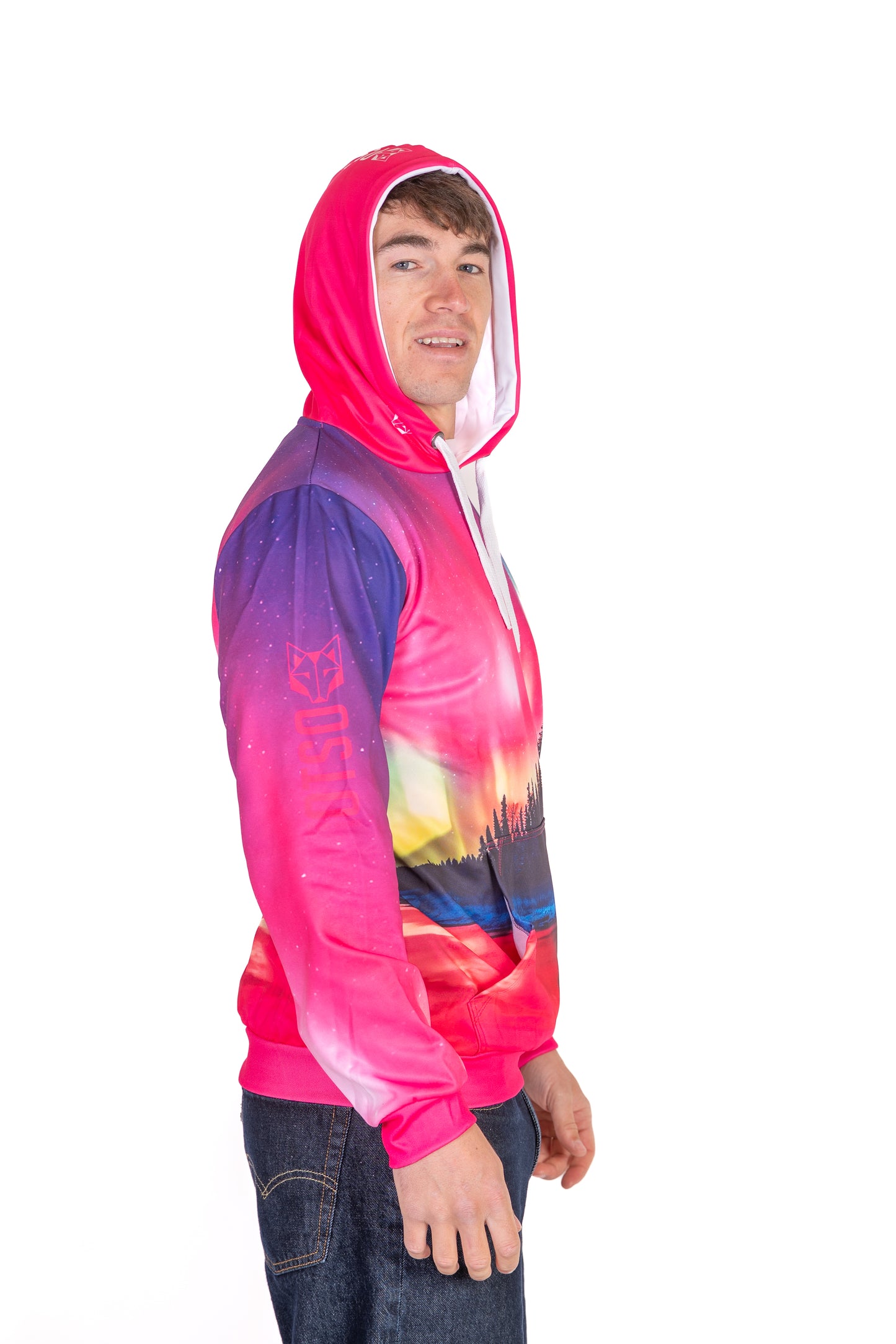 Sweat à capuche - Aurores Boréales