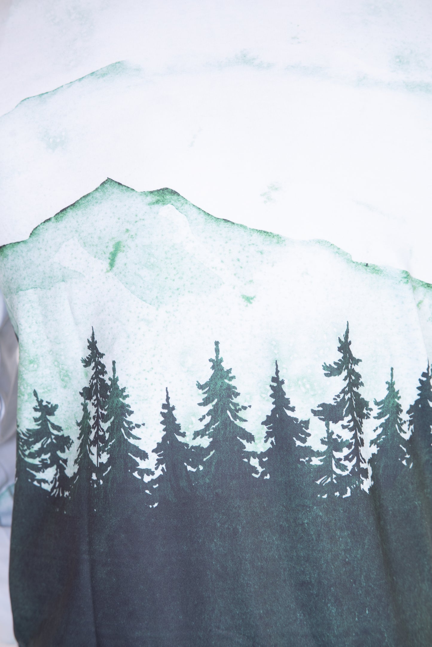 Sweat à capuche - Green Forest