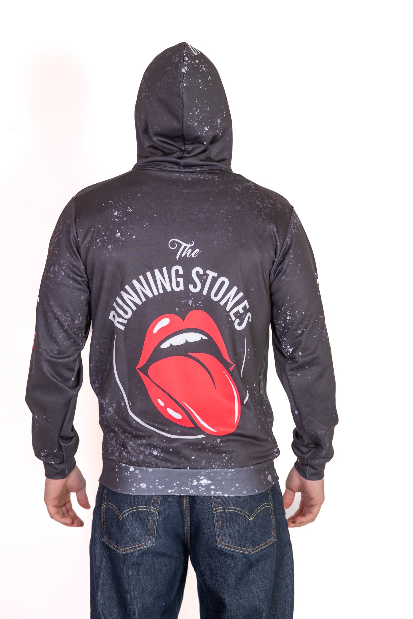 Sweat à capuche - Running Stones