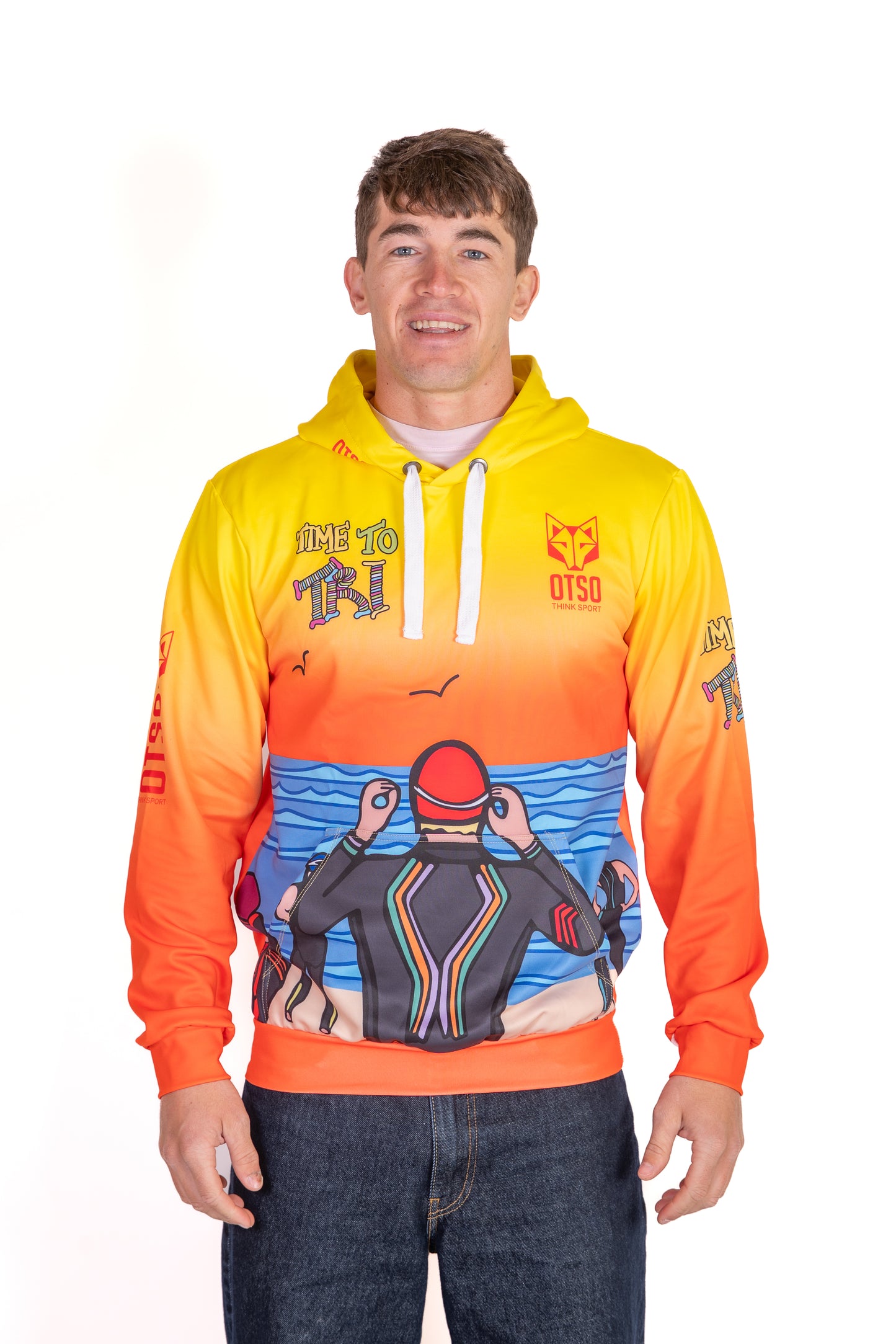 Sudadera - Time to tri Man Swim