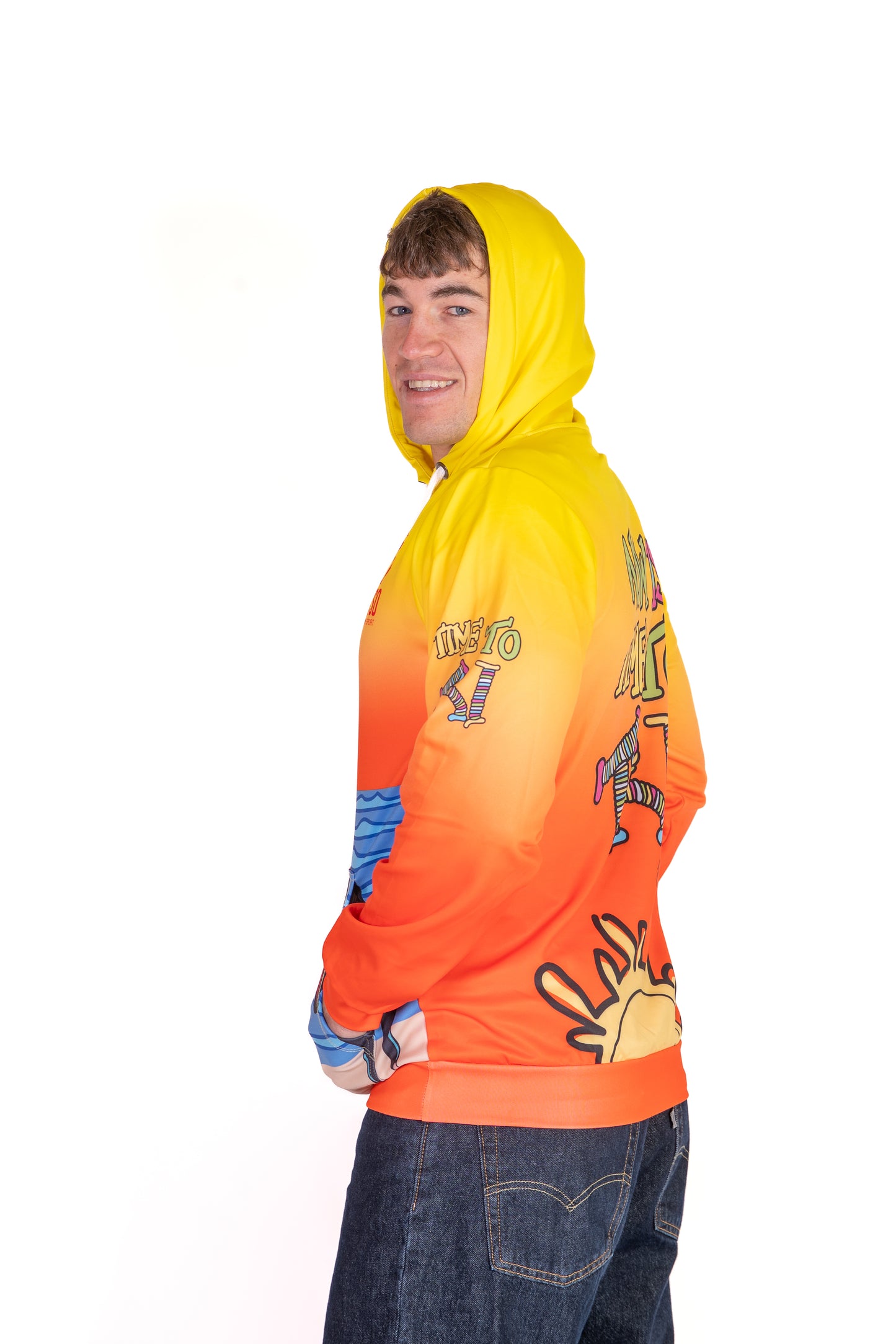 Sudadera - Time to tri Man Swim