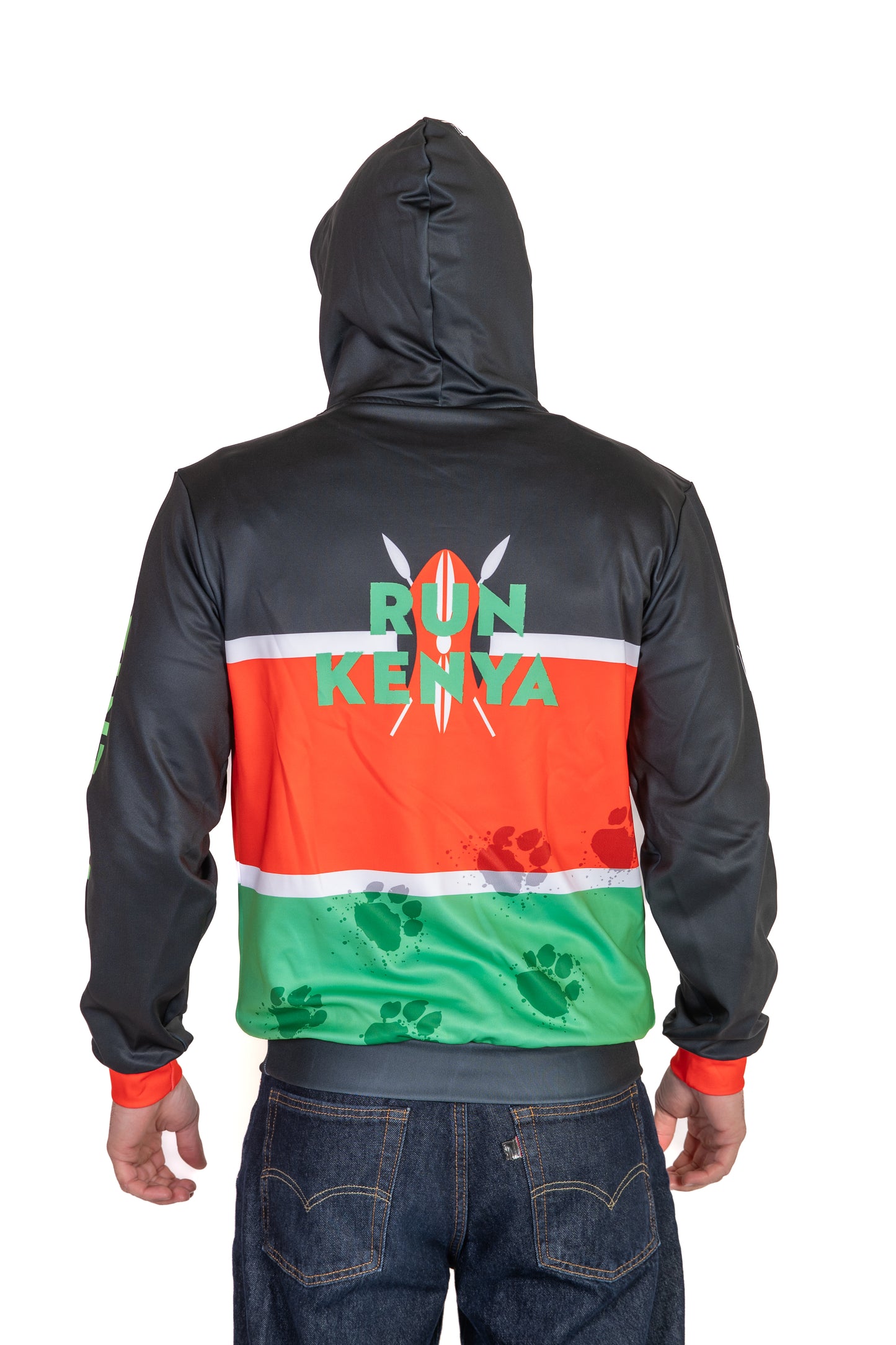 Sweat à capuche - Run Kenya