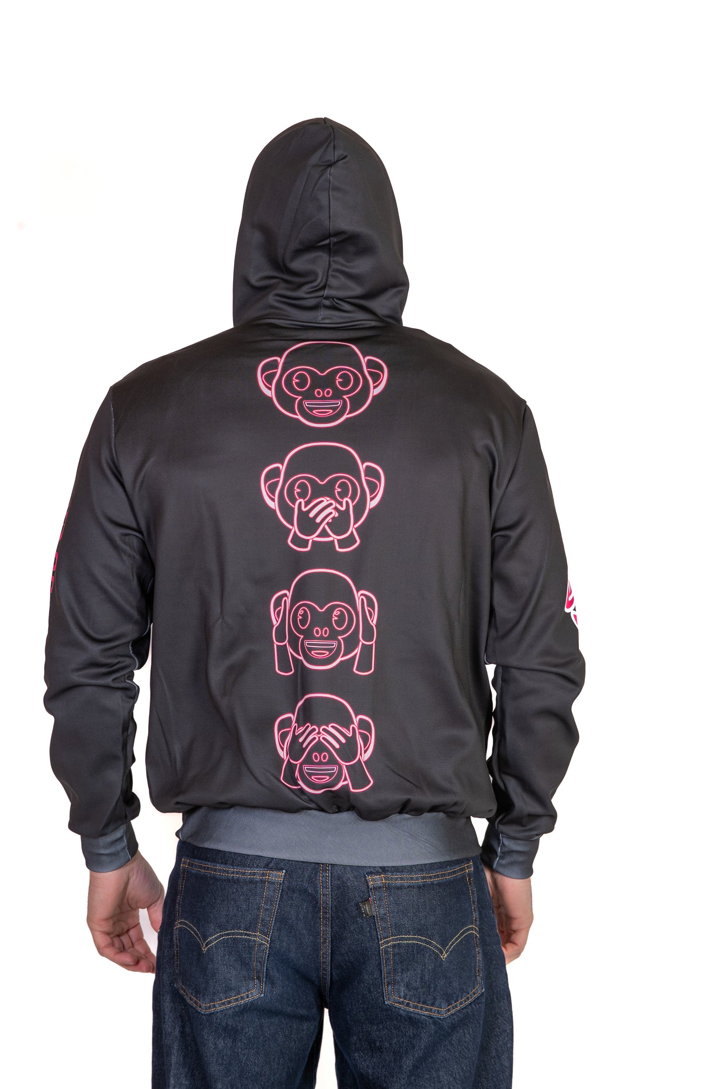 Sudadera - Emoji Monkey Neon