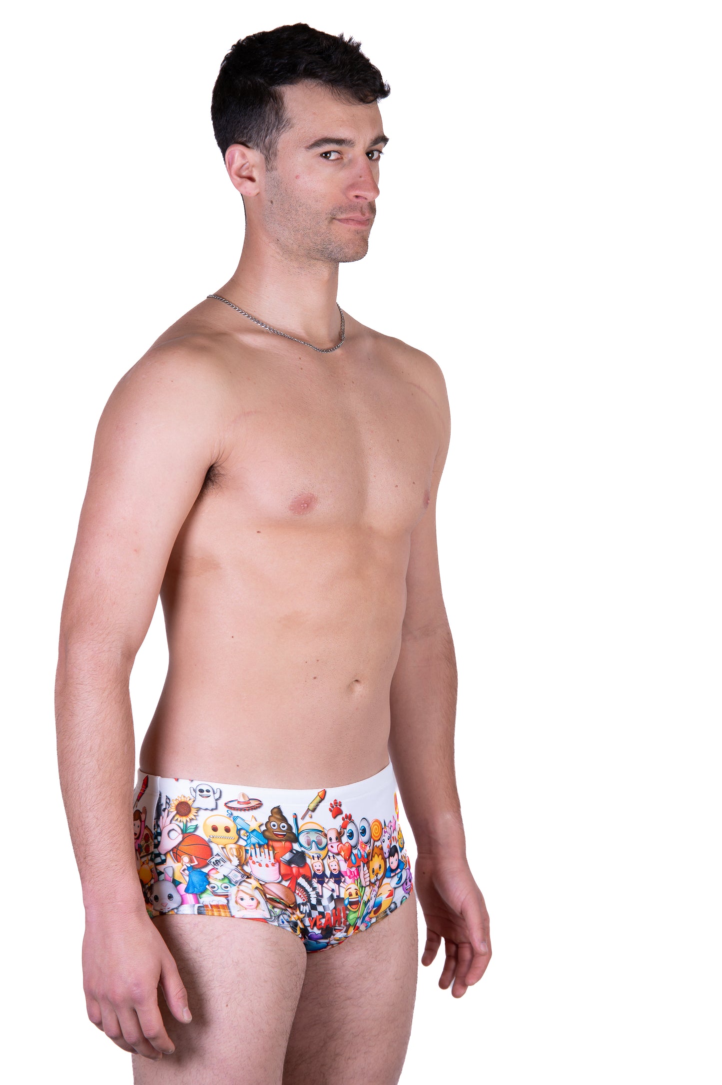 Boxer de bain homme - Emoji Big Wave