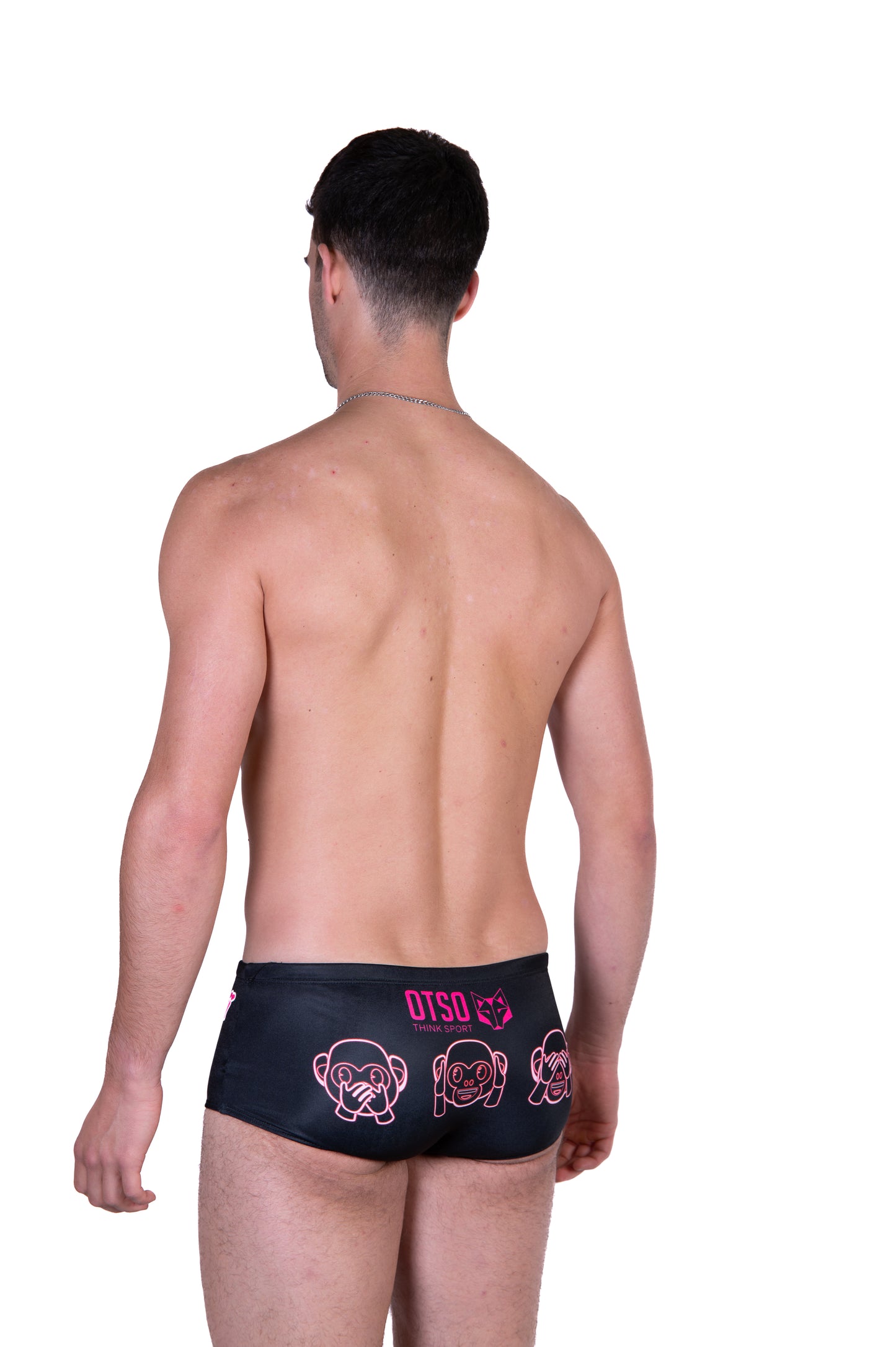 Bañador trunk hombre - Emoji Monkey Neon