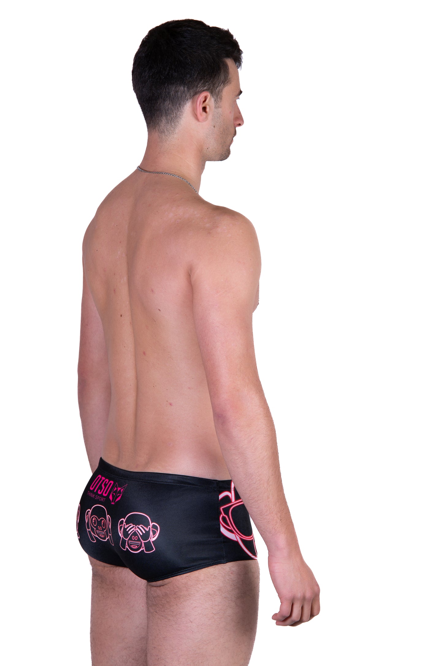 Bañador trunk hombre - Emoji Monkey Neon