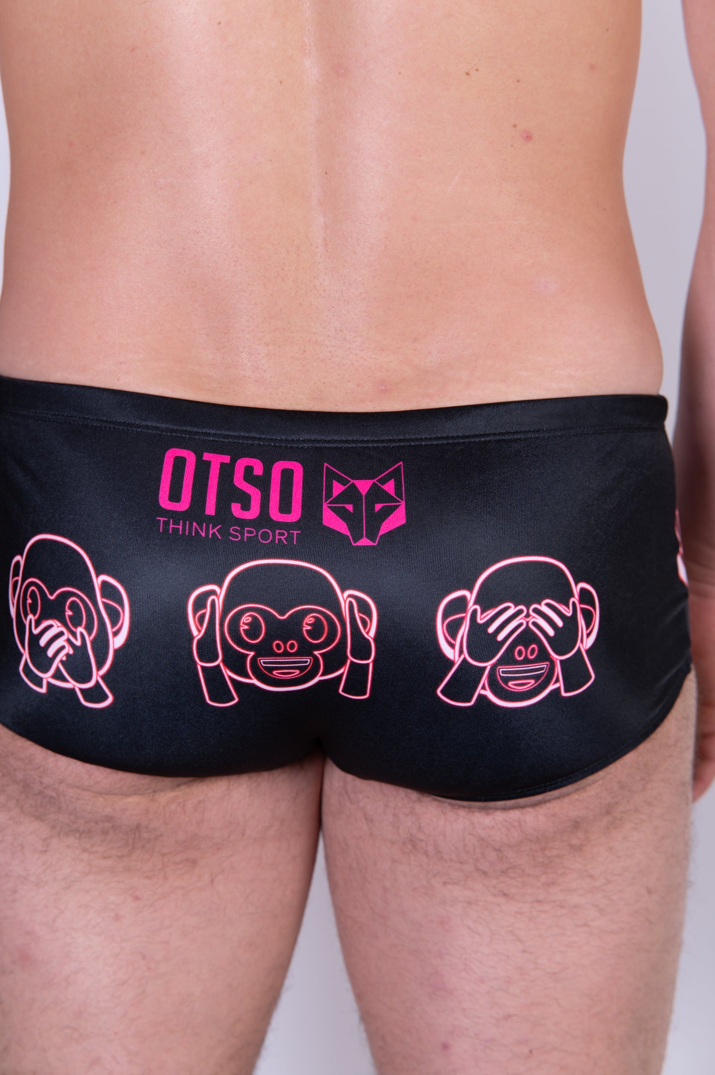 Bañador trunk hombre - Emoji Monkey Neon