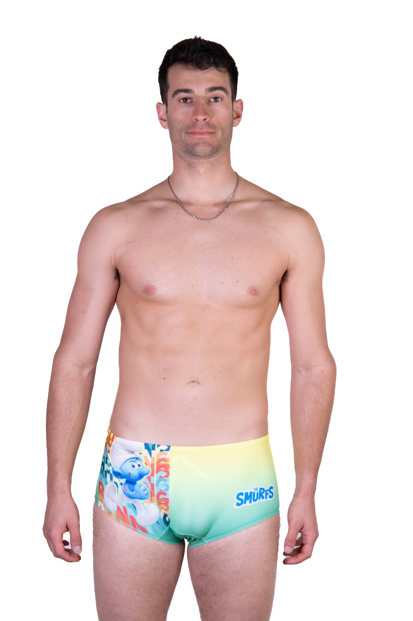 Men's trunk swimsuit - Smurf Running