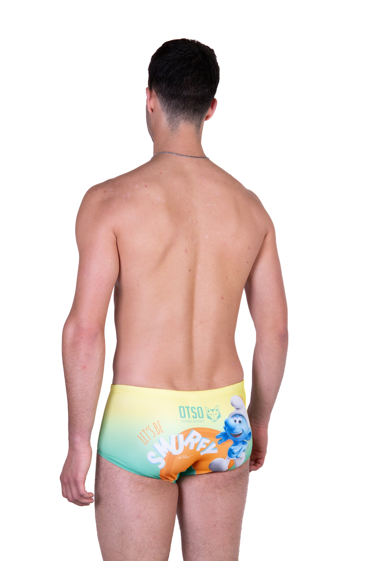 Men's trunk swimsuit - Smurf Running
