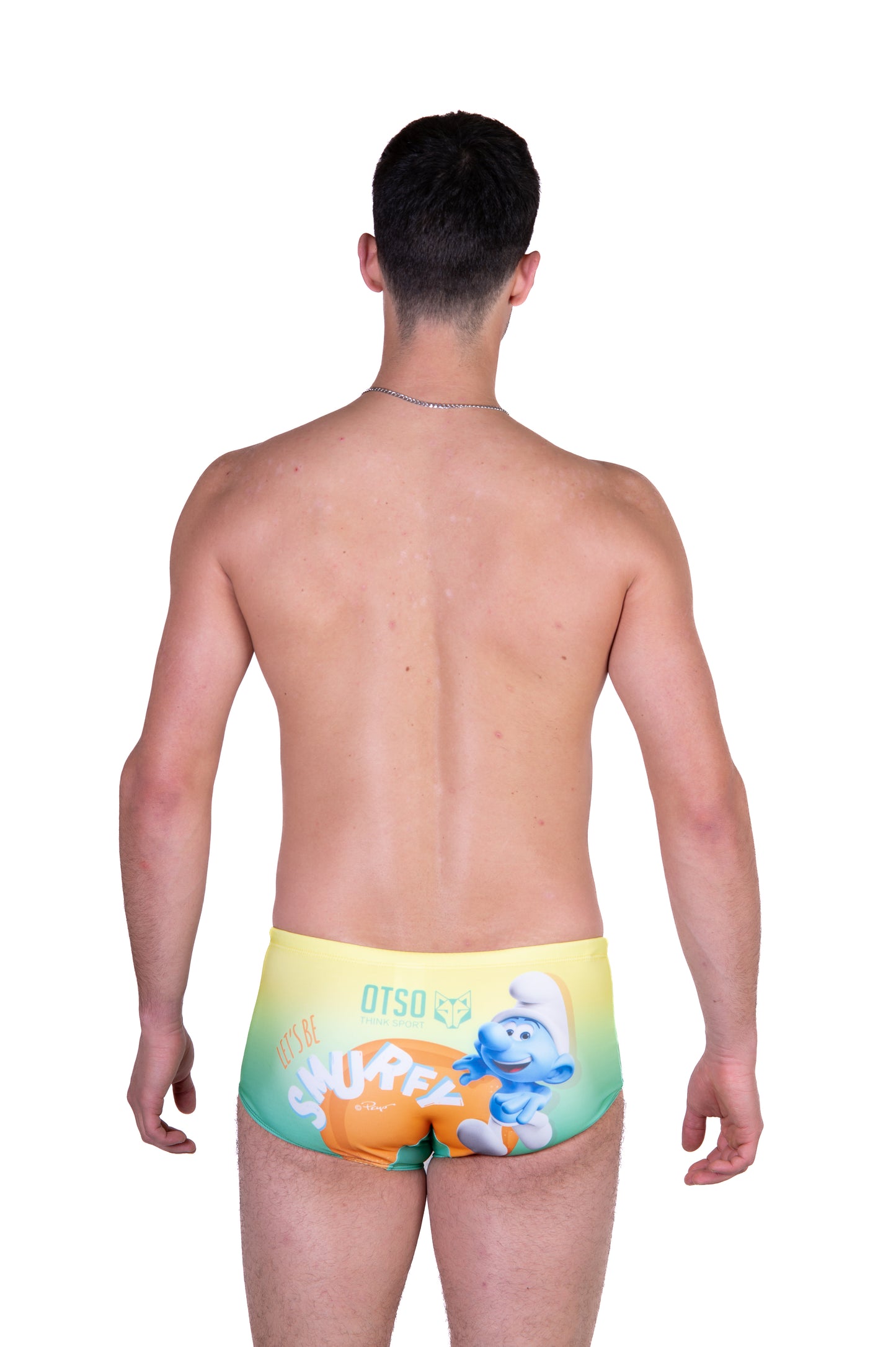 Men's trunk swimsuit - Smurf Running