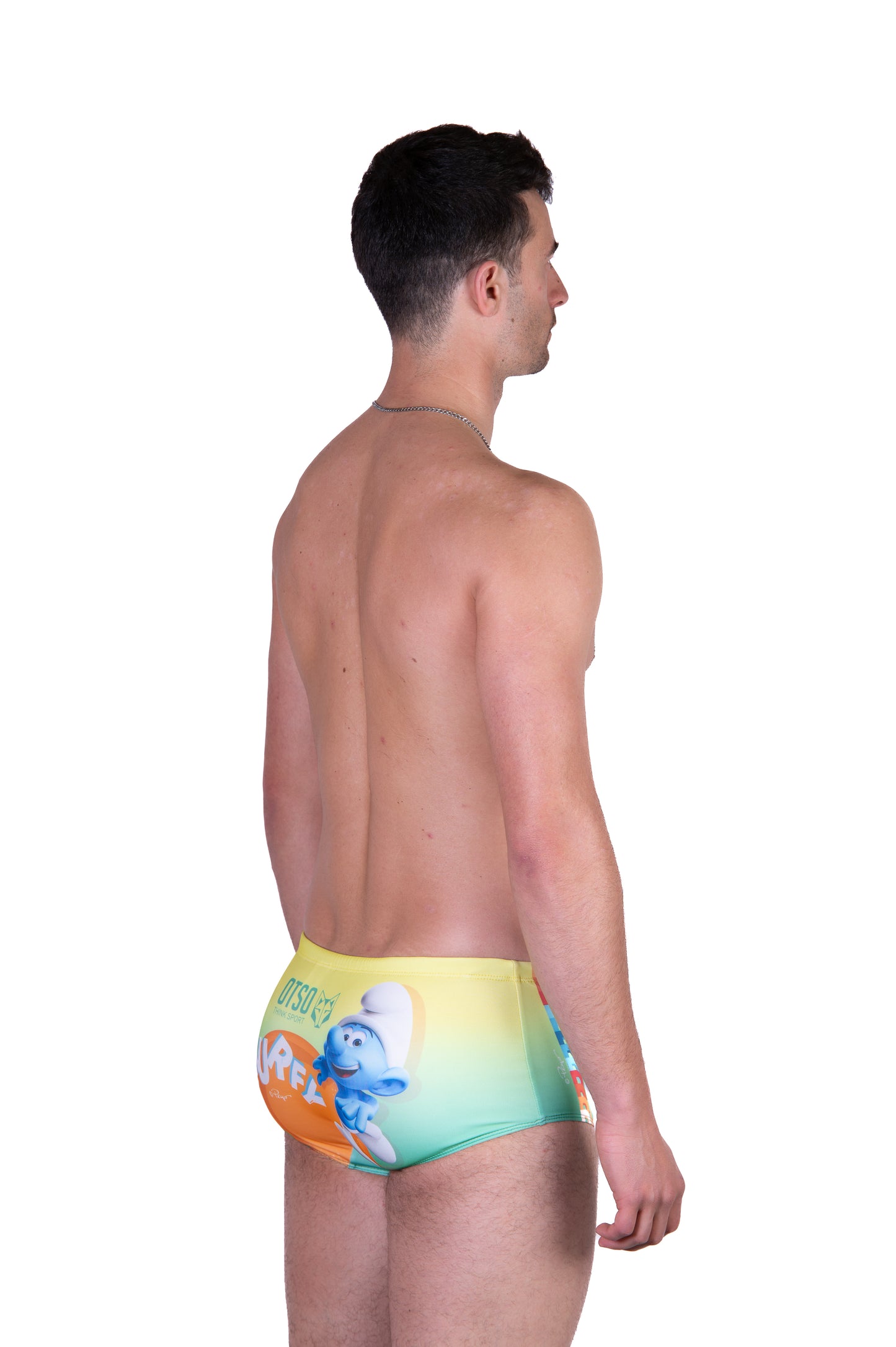Men's trunk swimsuit - Smurf Running