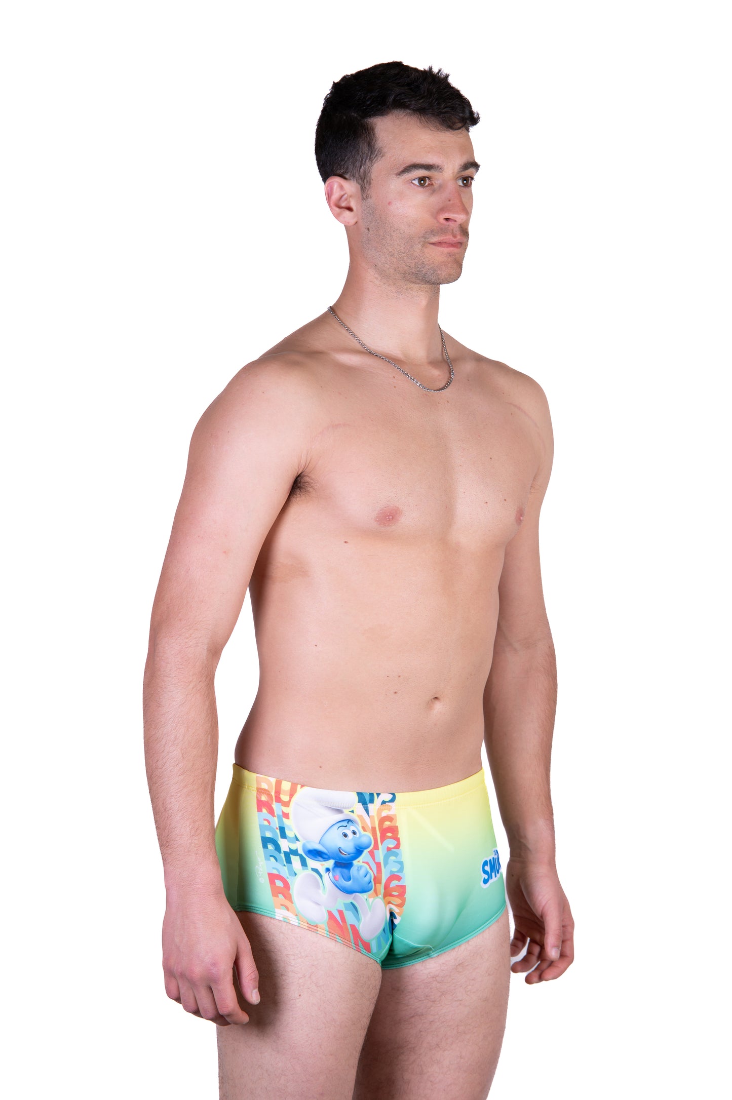 Men's trunk swimsuit - Smurf Running