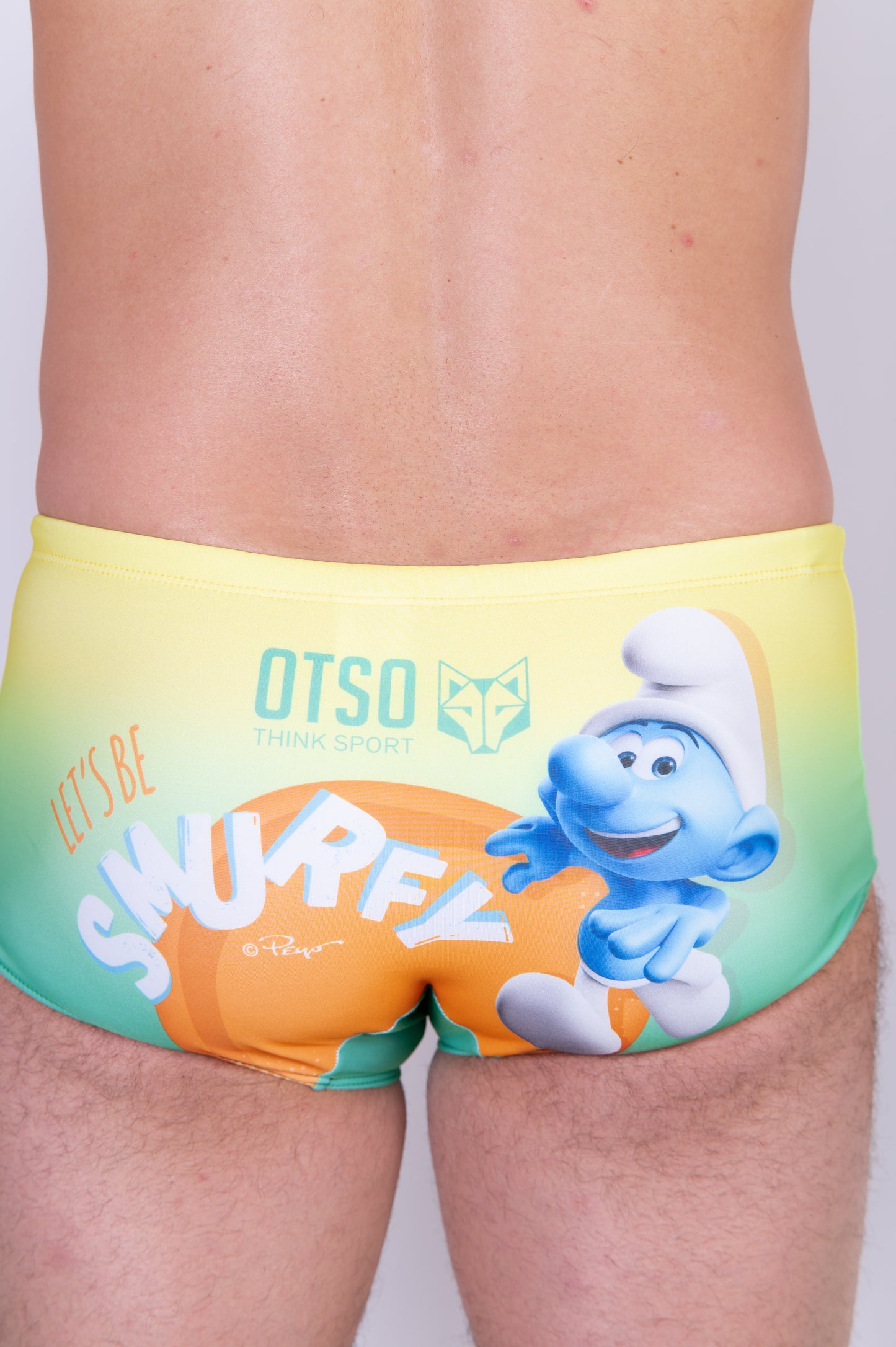Men's trunk swimsuit - Smurf Running